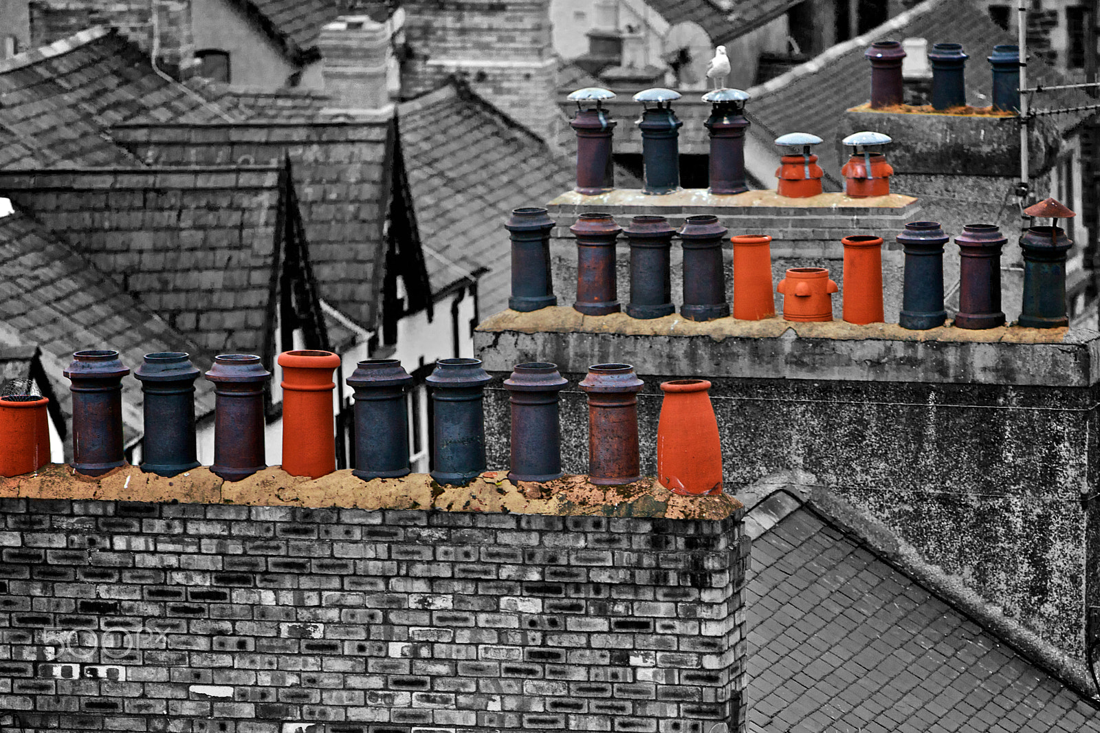 Canon EF 70-200mm F2.8L IS USM sample photo. Chimneys photography