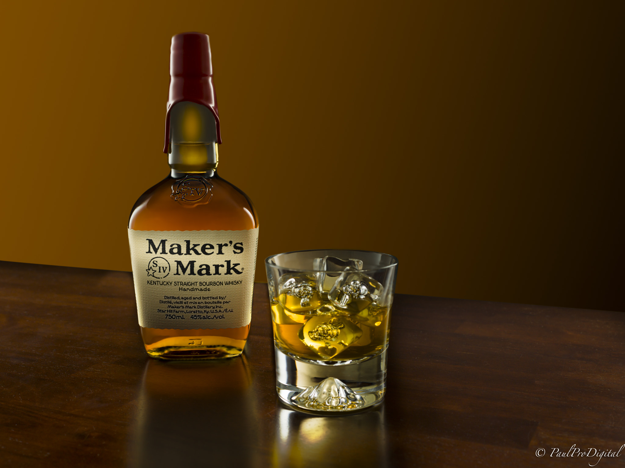 HC 50 sample photo. Maker's mark photography
