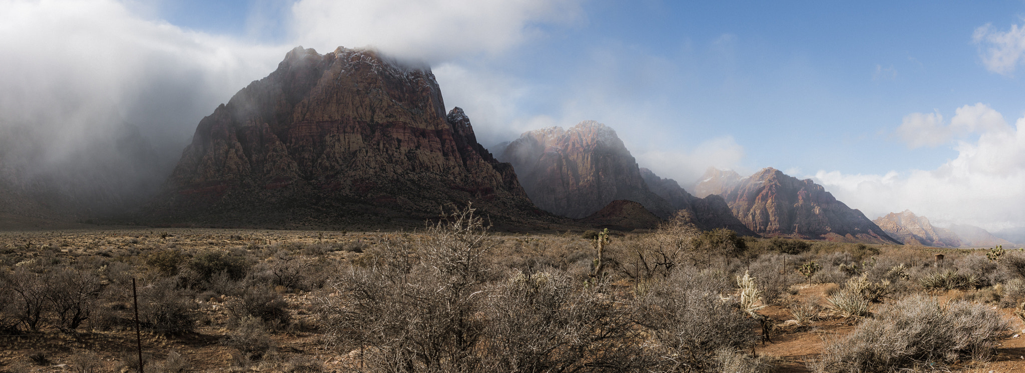 Canon EF-S 24mm F2.8 STM sample photo. Red rock pano photography