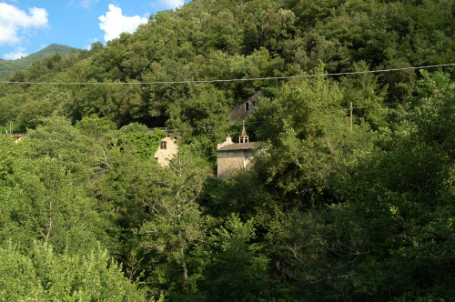 Nikon D70 sample photo. Castelvittorio (im) - cappella della madonna del monte photography