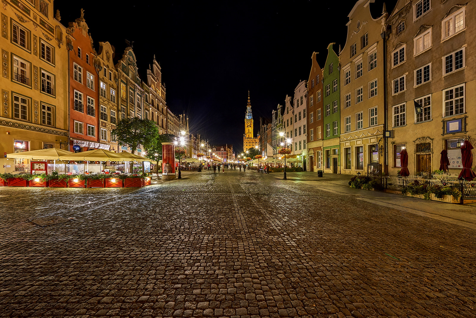 Nikon AF-S Nikkor 14-24mm F2.8G ED sample photo. Dluga street, gdansk photography