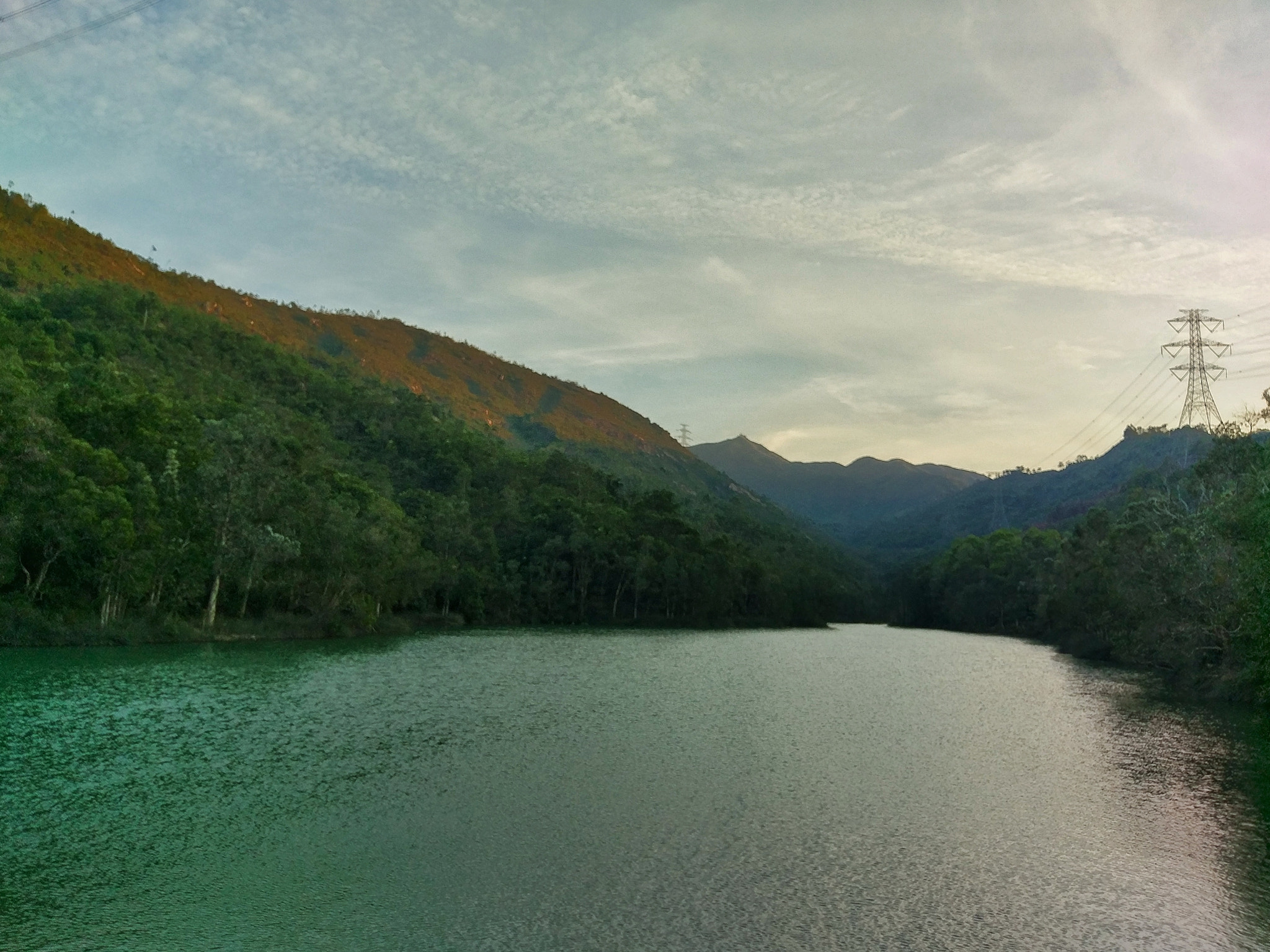 HTC M10 sample photo. Lake in hong kong photography