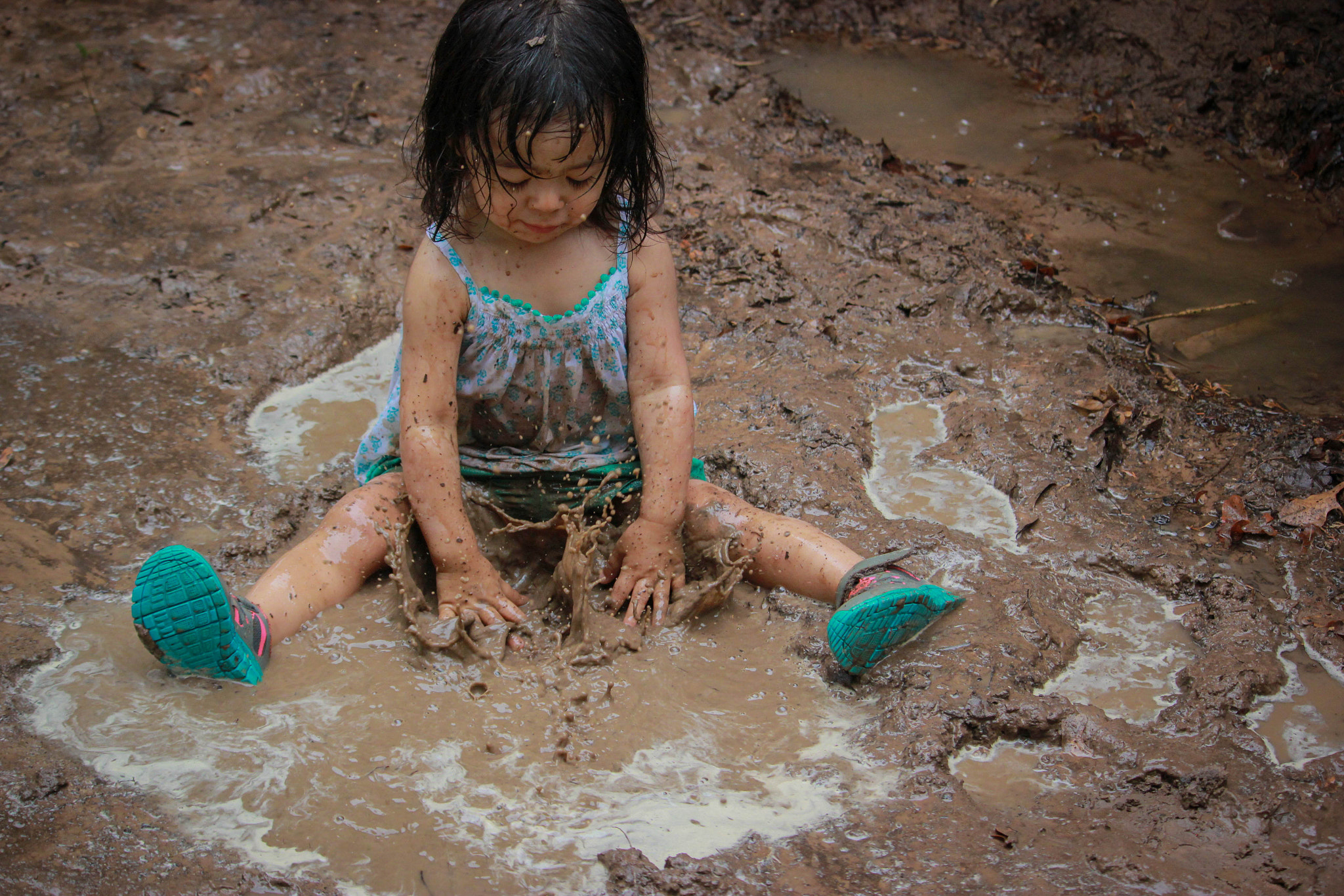 Canon EF-S 55-250mm F4-5.6 IS STM sample photo. Mud photography