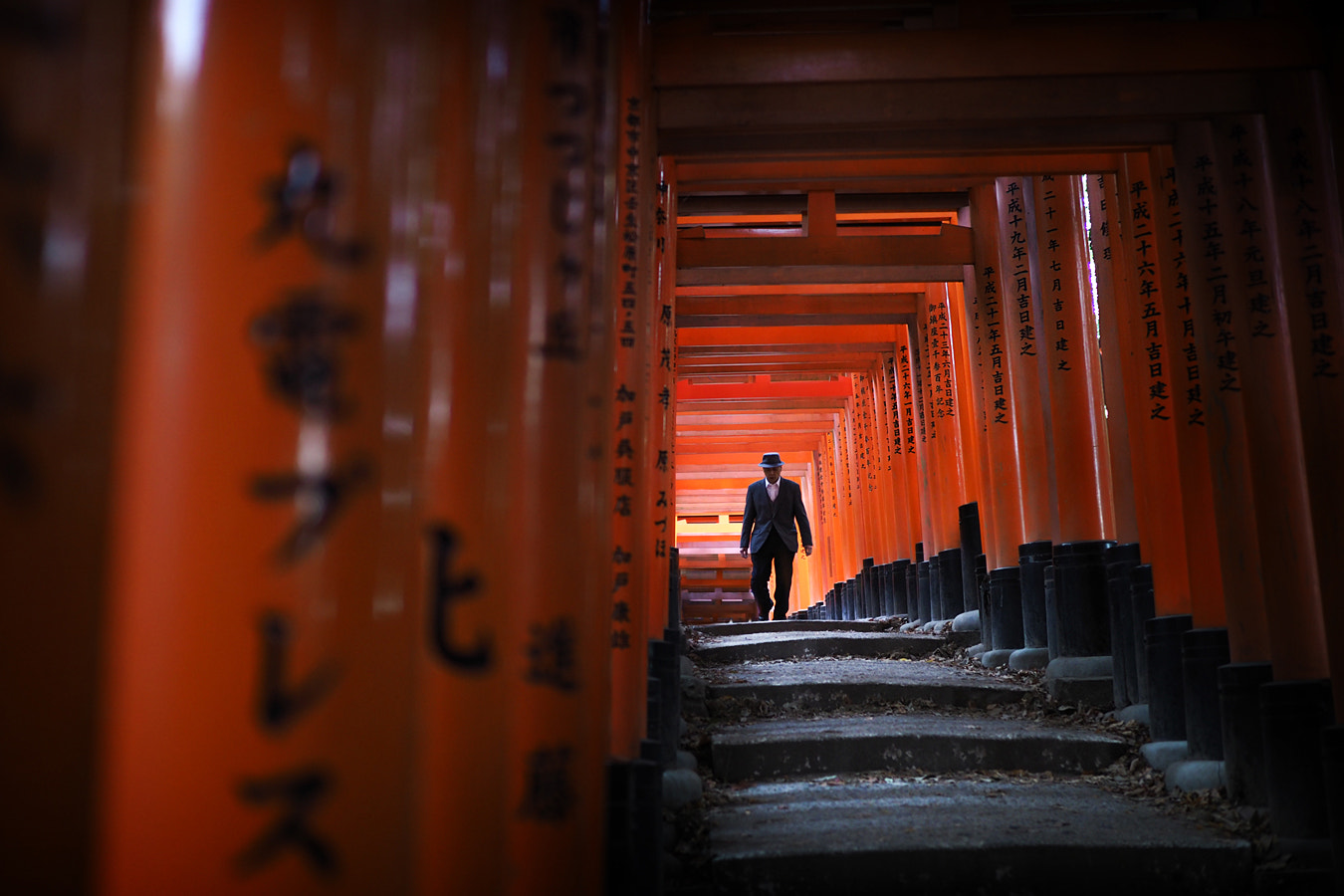 Olympus OM-D E-M1 Mark II + OLYMPUS M.25mm F1.2 sample photo. Red road photography