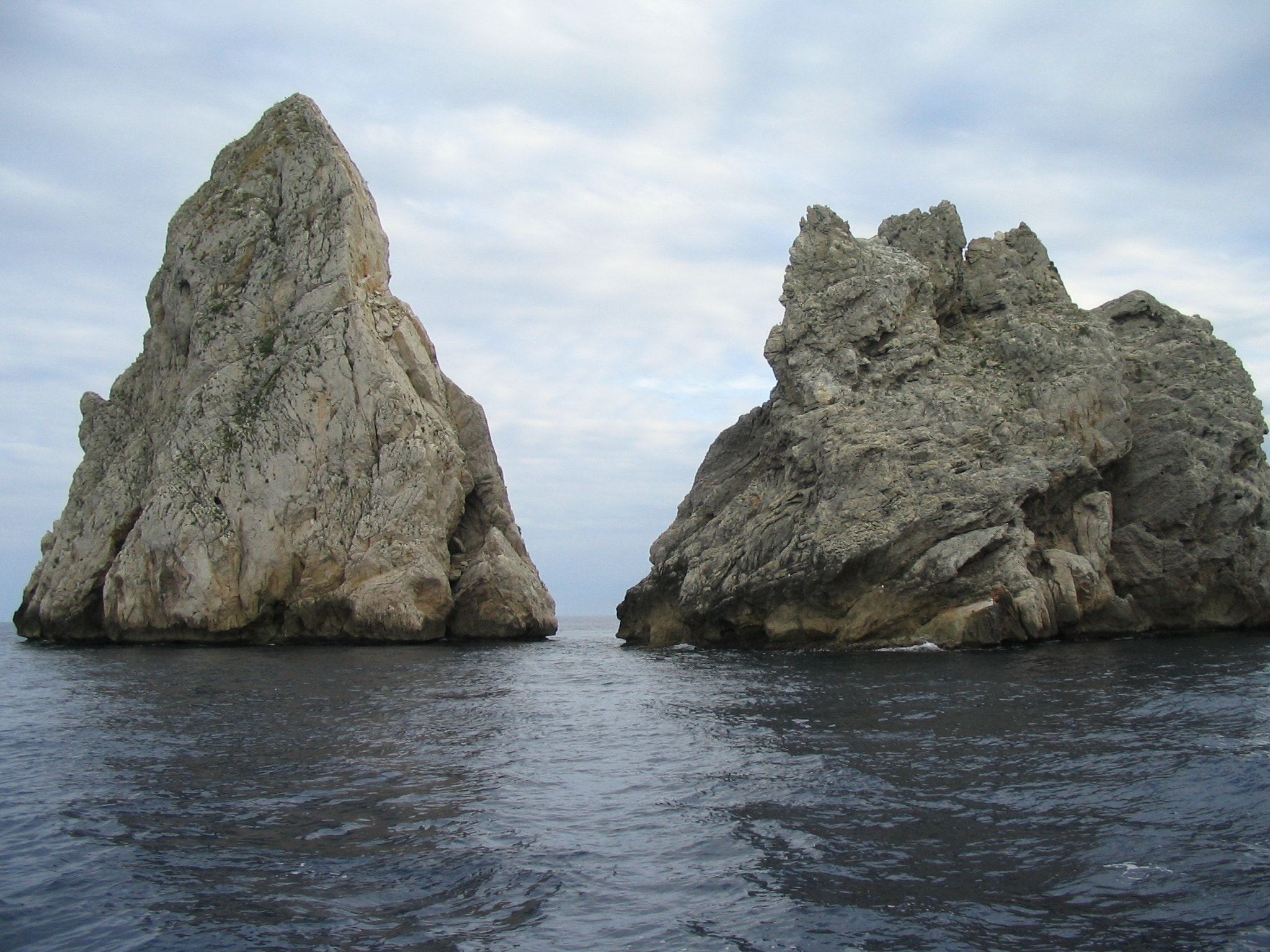 Canon POWERSHOT A70 sample photo. Islas medas l'estartit (gerona) photography