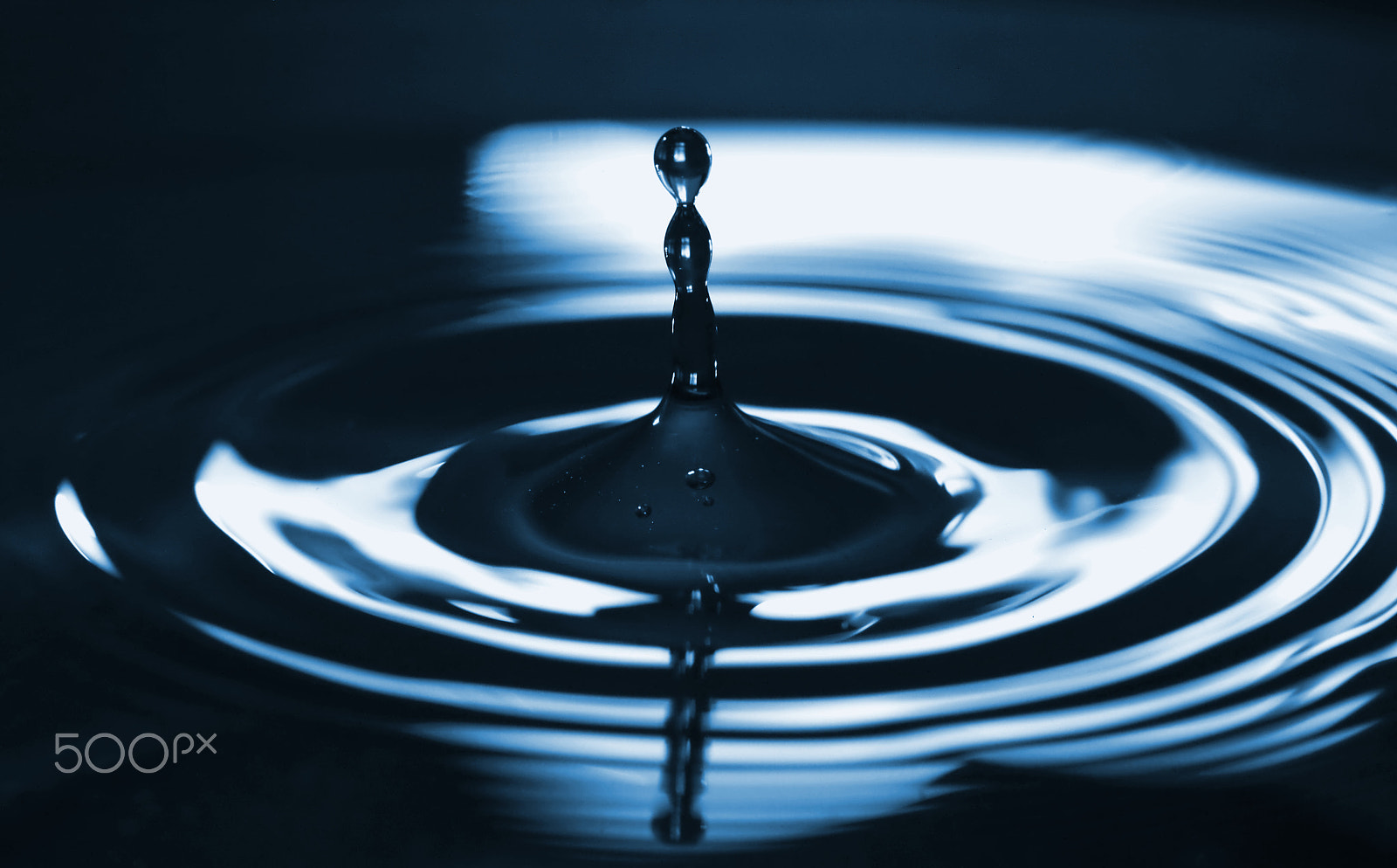 Tamron SP AF 60mm F2 Di II LD IF Macro sample photo. Water drop photography