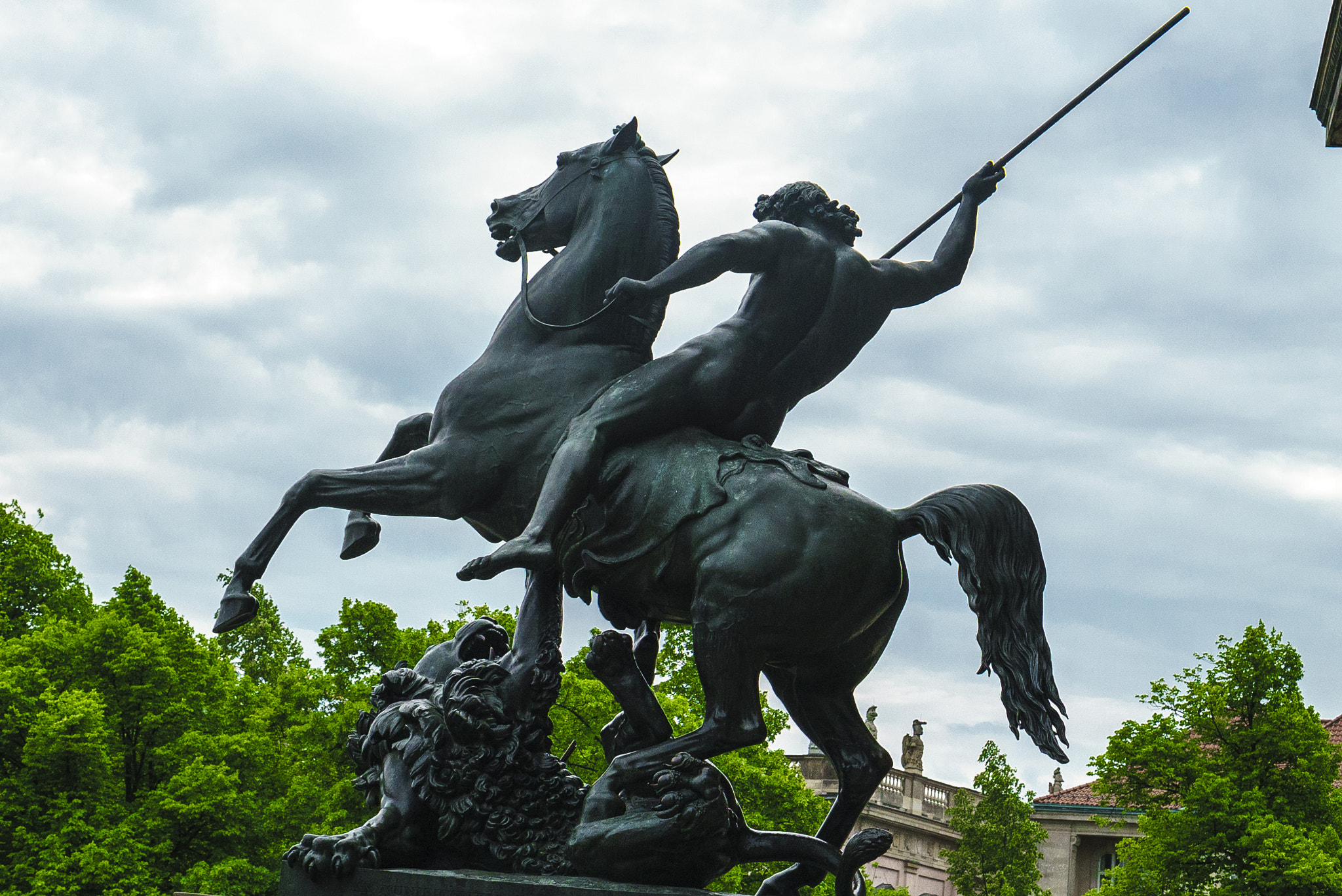 Sony a7S II + E 50mm F1.8 OSS sample photo. Berlin statue photography