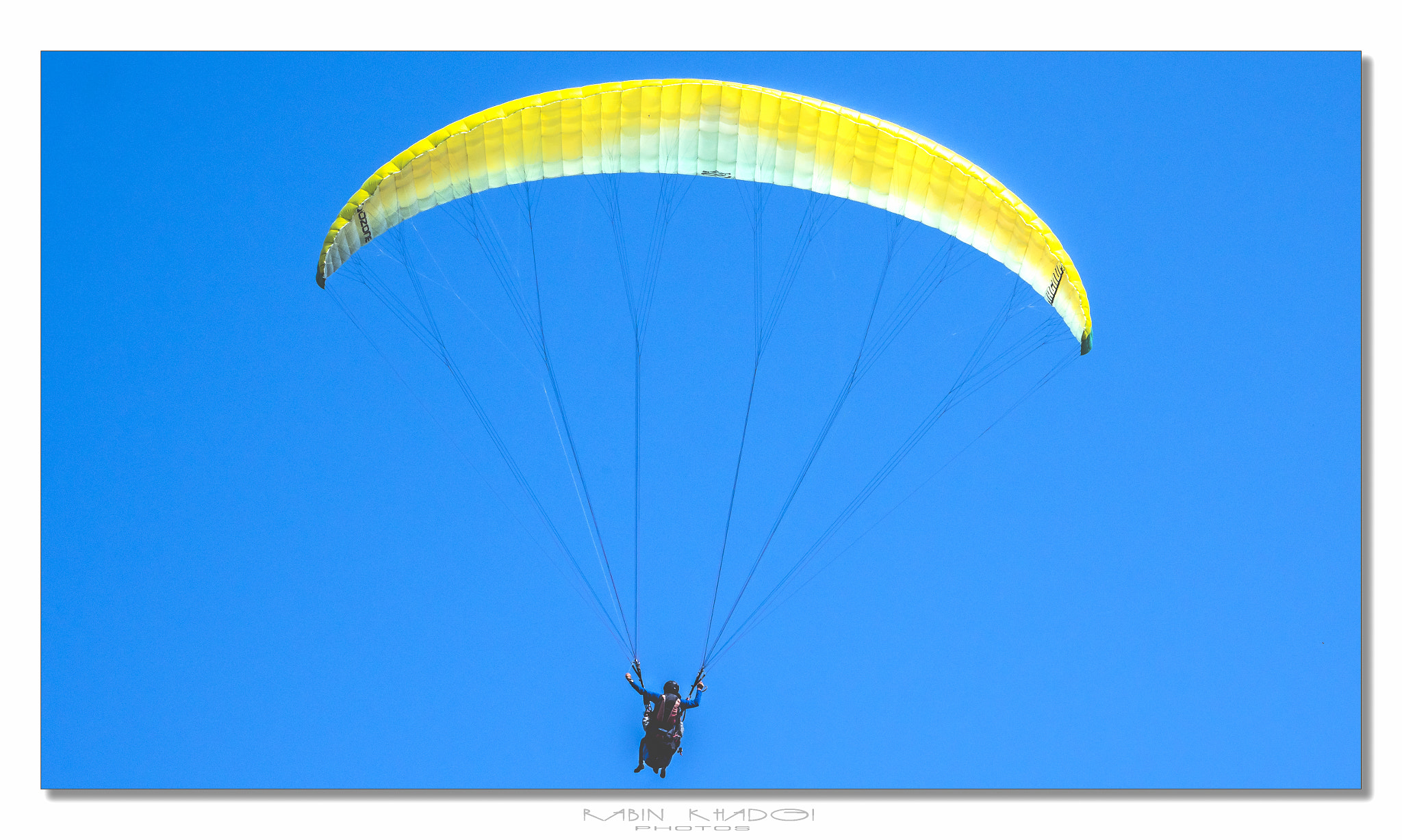 LUMIX G VARIO 12-60/F3.5-5.6 sample photo. Paragliding photography