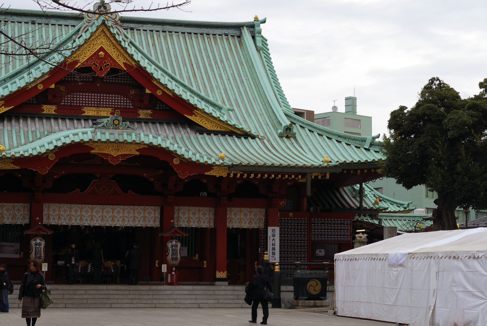 Pentax K-S1 + Pentax smc DA 50mm F1.8 sample photo. Kanda myojin photography