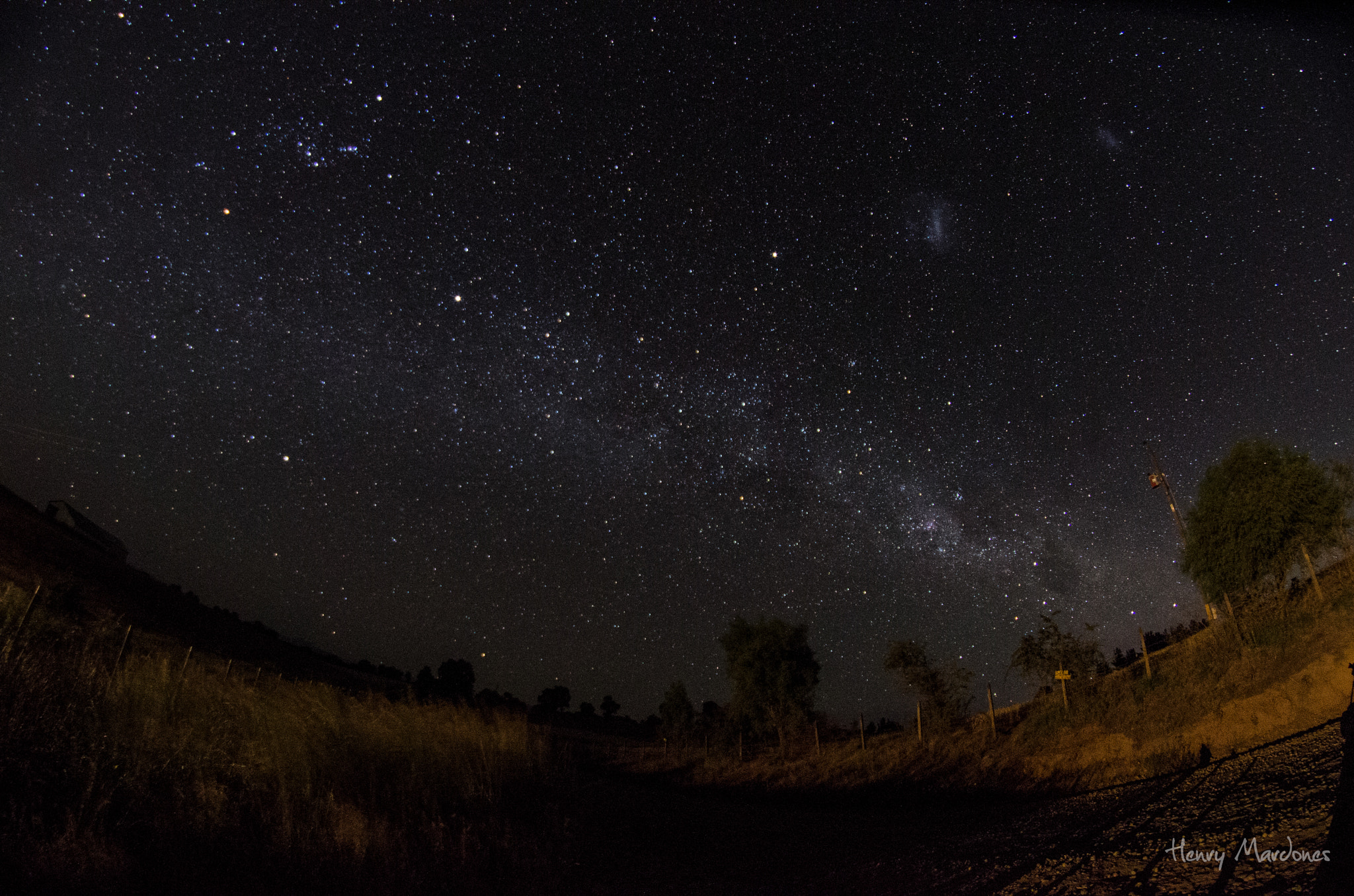 Nikon D7000 + Samyang 8mm F3.5 Aspherical IF MC Fisheye sample photo. Nocturna photography