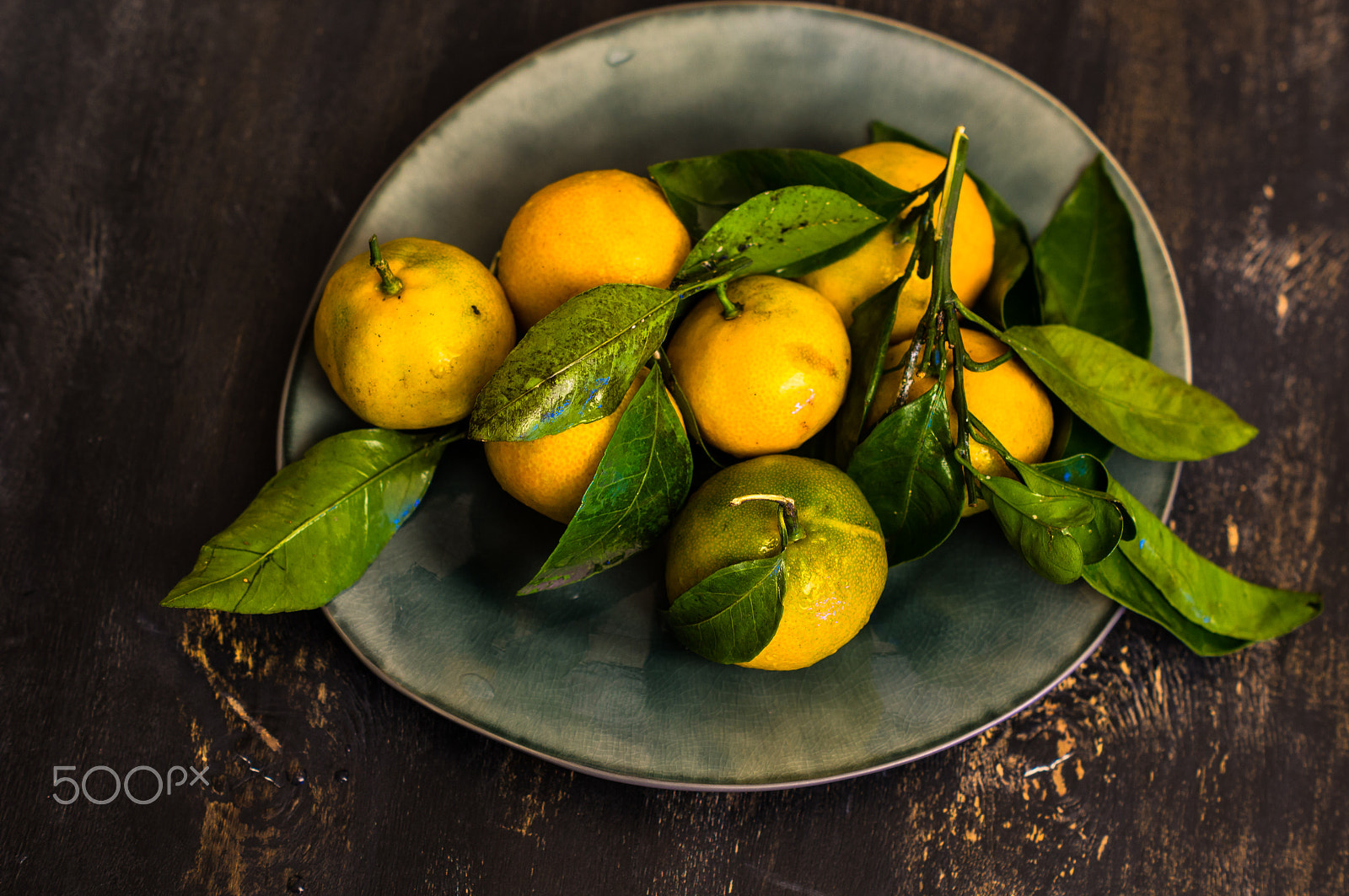 Sony SLT-A55 (SLT-A55V) + Sony DT 50mm F1.8 SAM sample photo. Fresh organic tangerine fruits photography