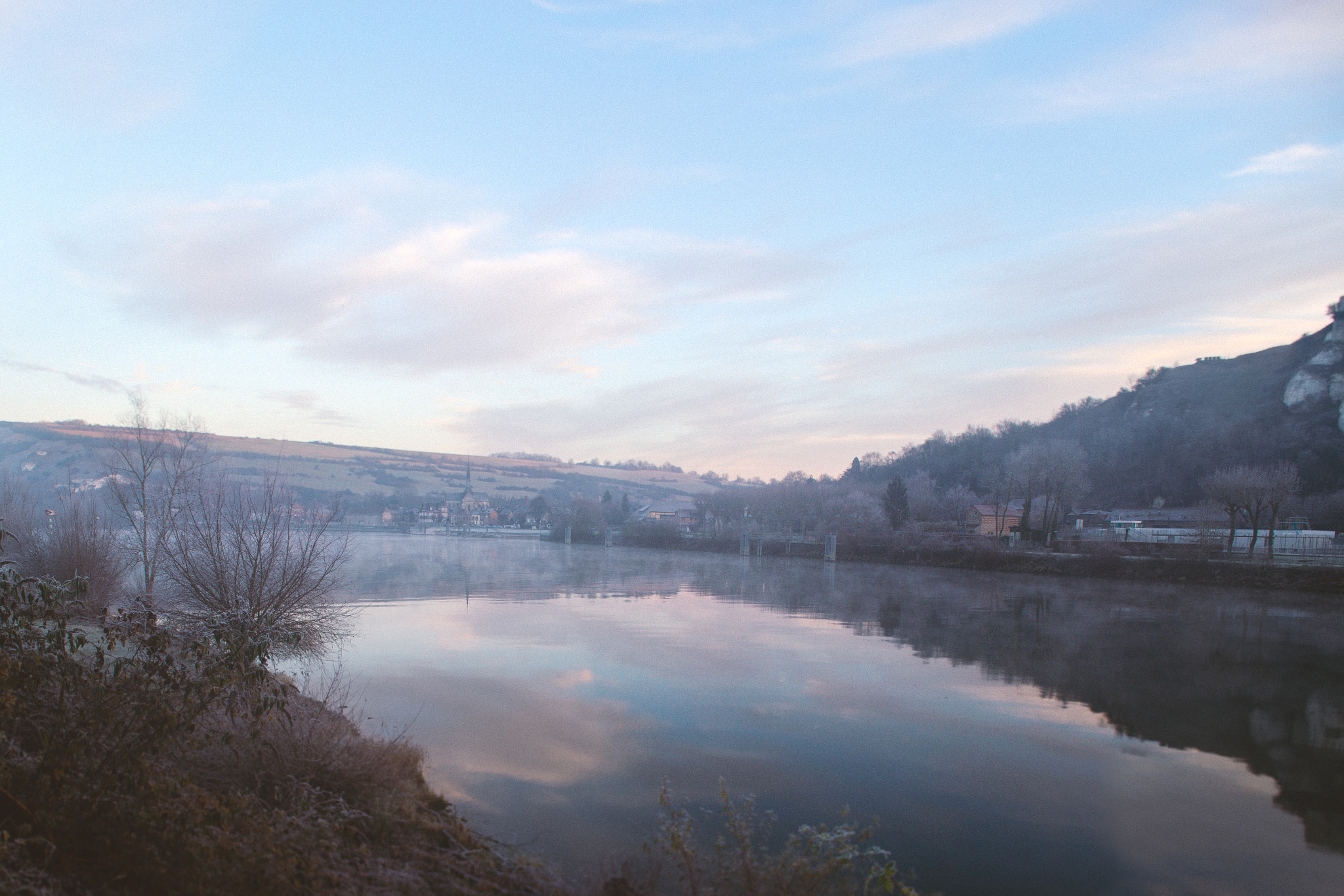 Canon EOS 6D + Canon TS-E 24mm f/3.5L sample photo. Seine pastel photography