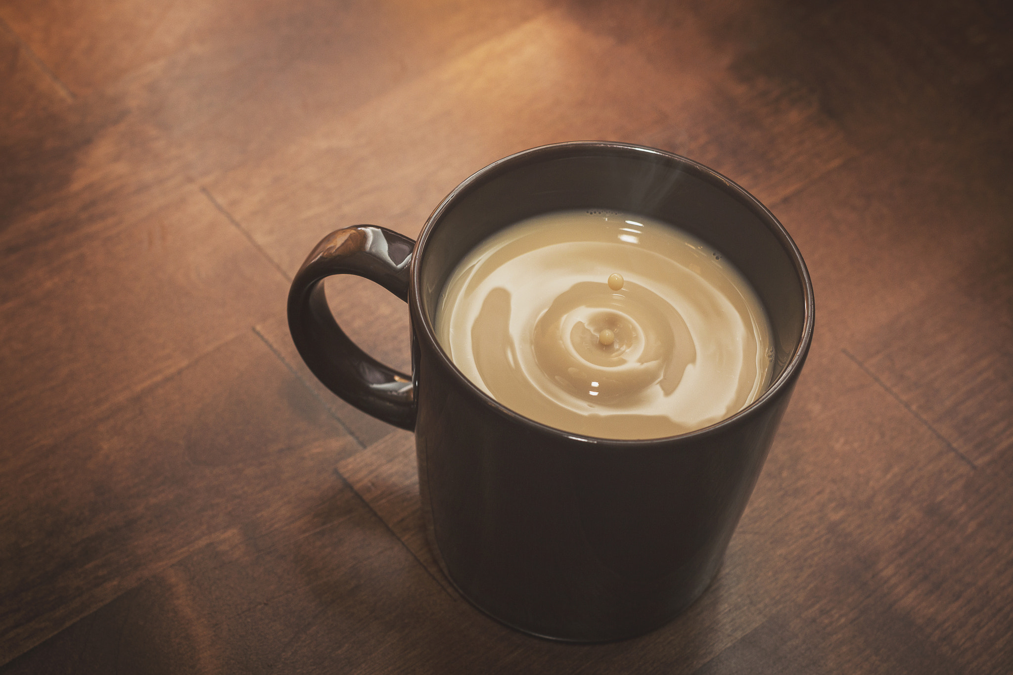 Canon EOS 600D (Rebel EOS T3i / EOS Kiss X5) + Canon EF 40mm F2.8 STM sample photo. Morning coffee frozen in time photography
