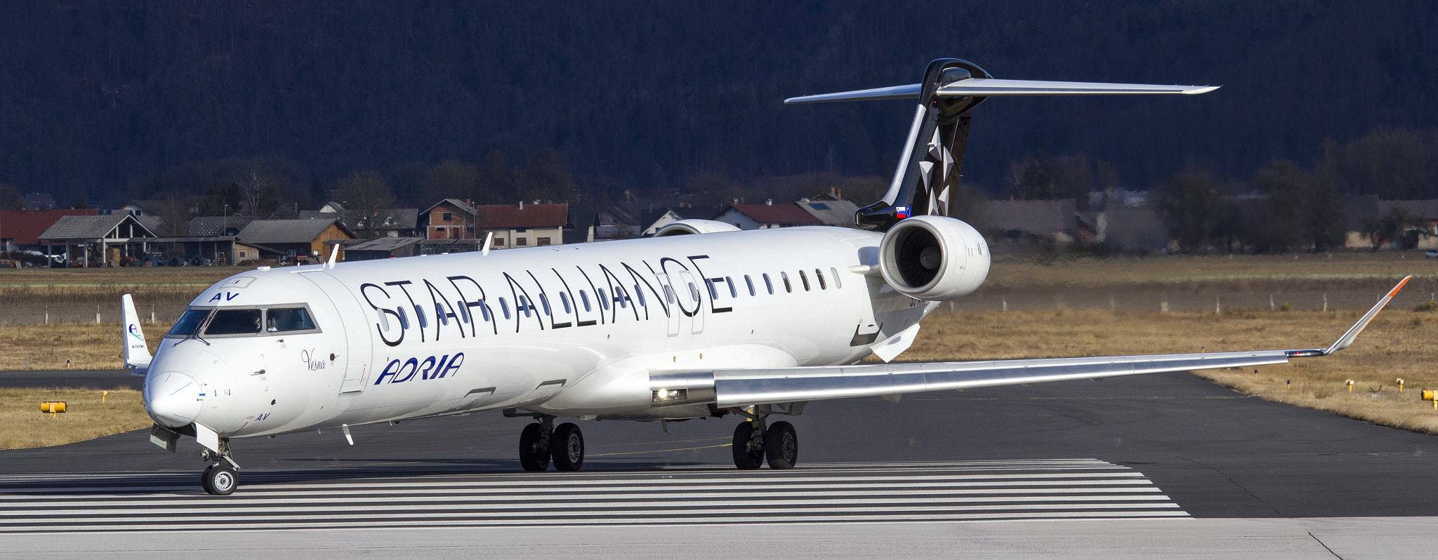 Sigma 150-500mm F5-6.3 DG OS HSM sample photo. "vesna" entering runway 30 photography