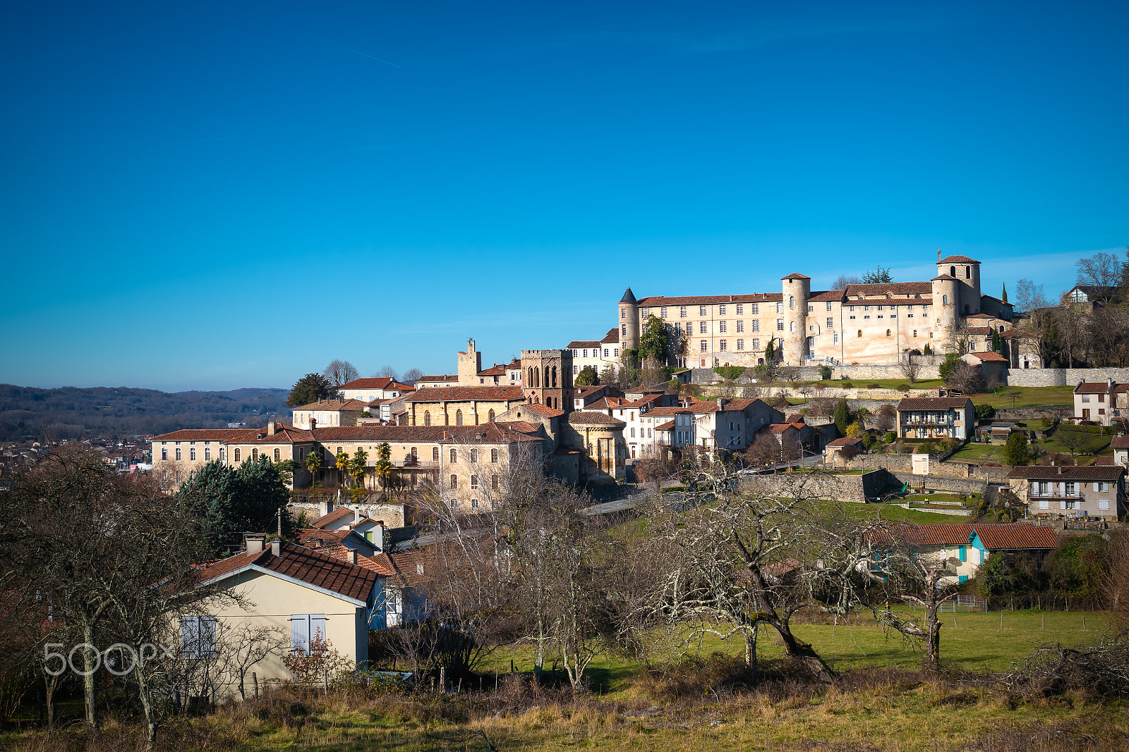 Sigma 35mm F1.4 DG HSM Art sample photo. The bishops’palace of saint-lizier photography