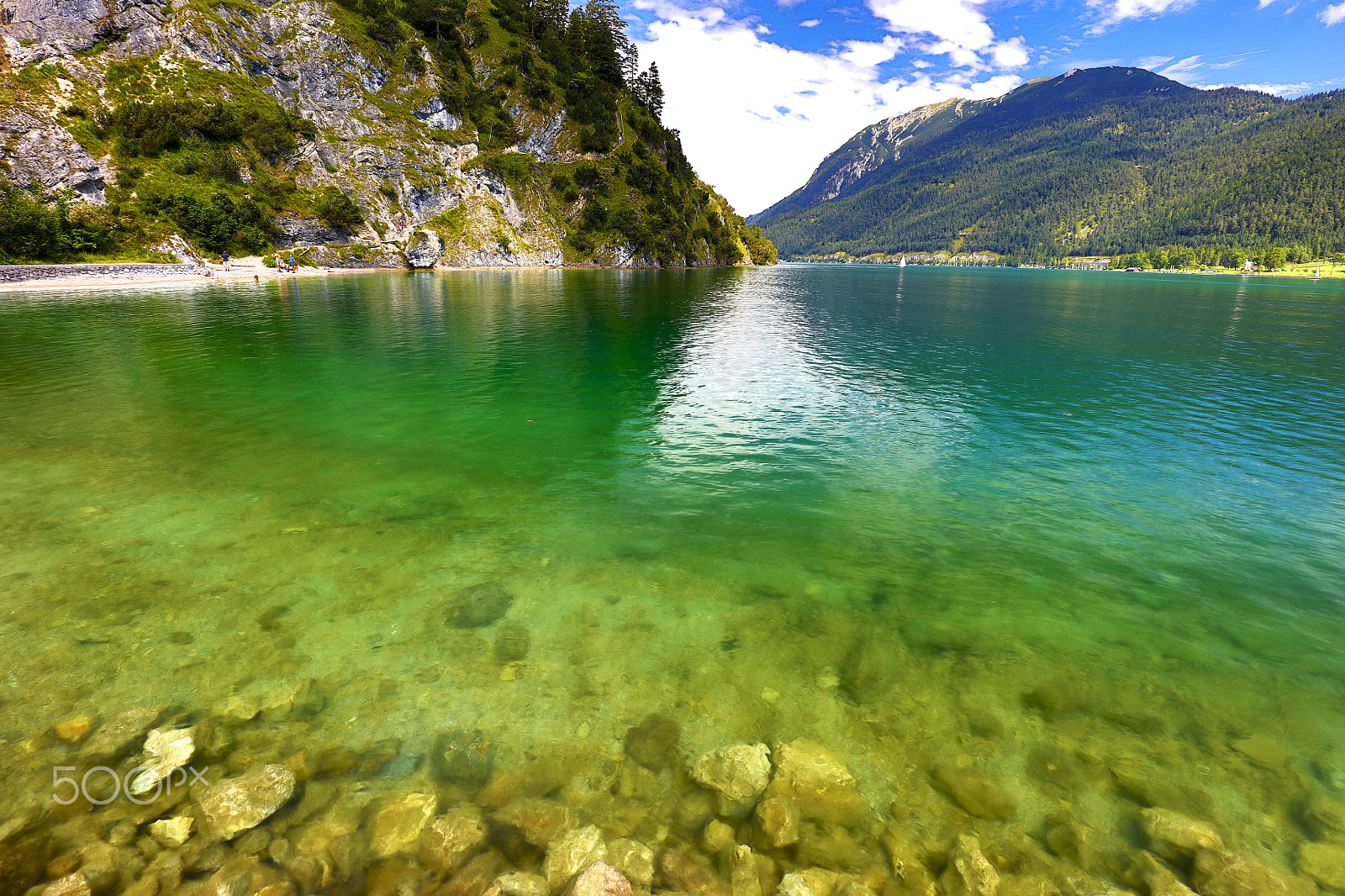 Canon EF 16-35mm F4L IS USM sample photo. Achensee photography