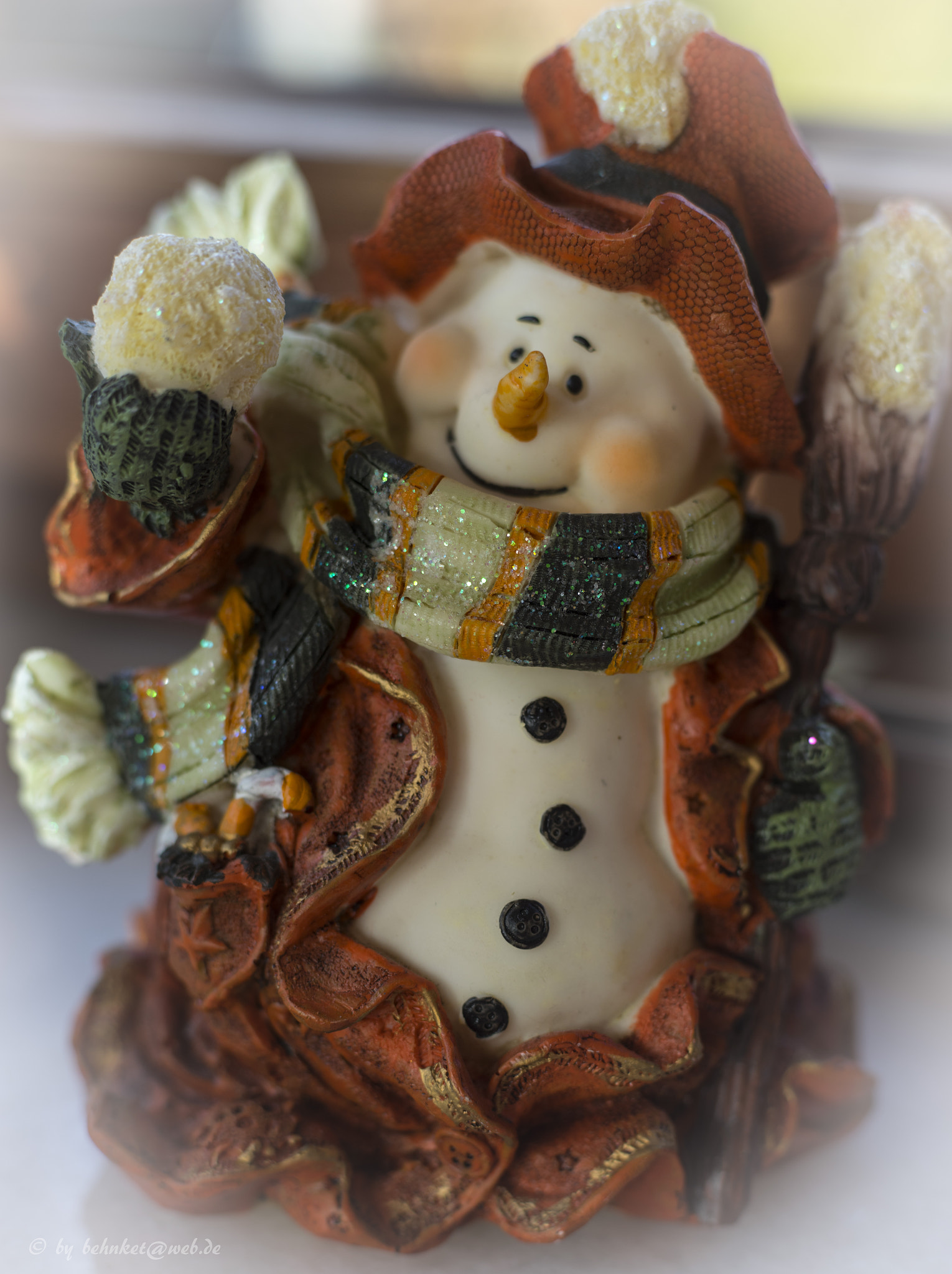 Canon EF 40mm F2.8 STM sample photo. Snowman photography
