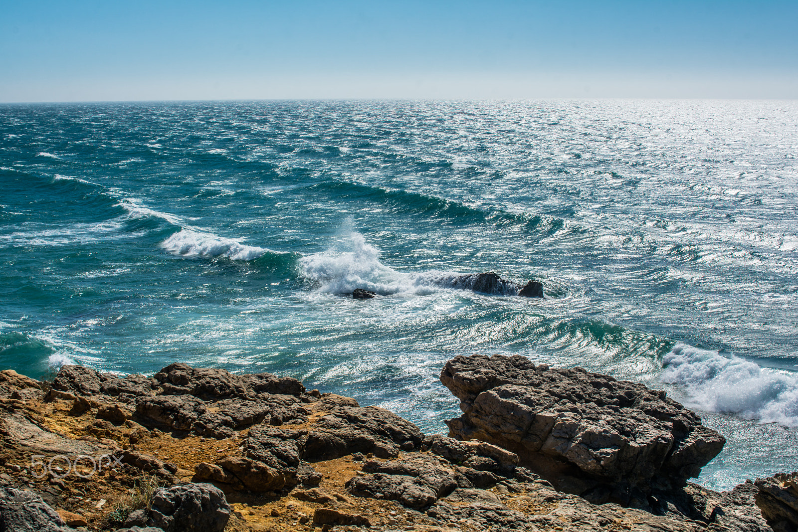 Nikon D7100 + Sigma 30mm F1.4 EX DC HSM sample photo. Beautiful coast of cascais photography