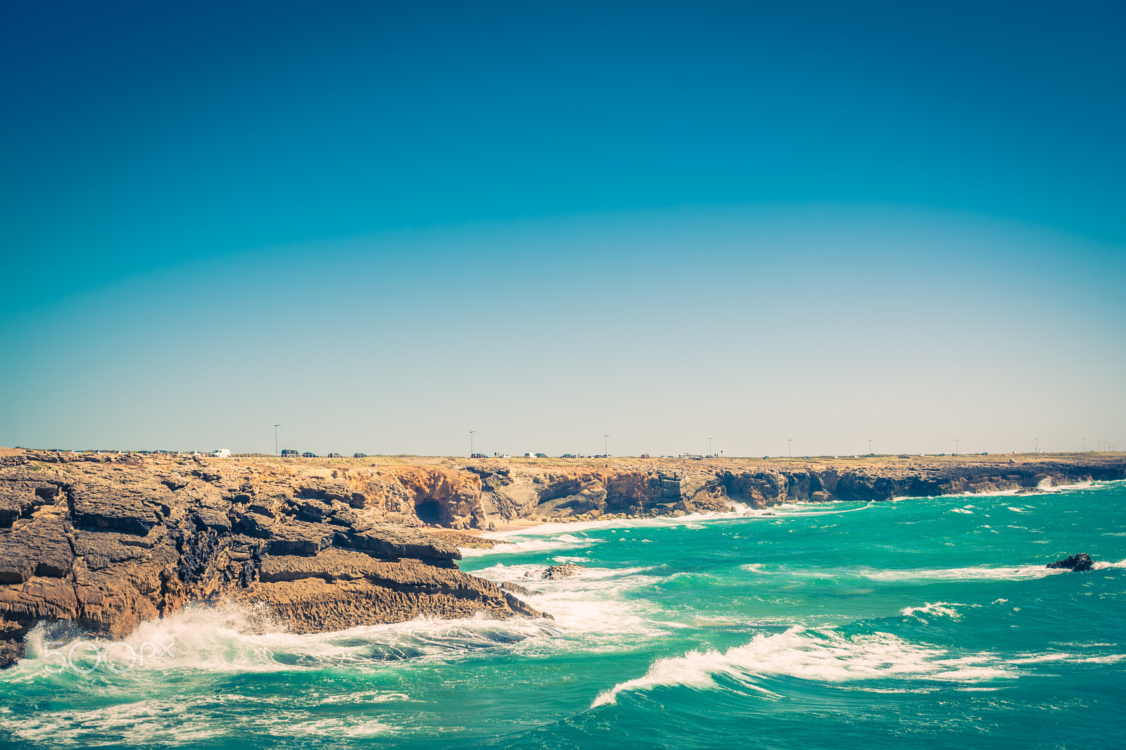 Nikon D7100 + Sigma 30mm F1.4 EX DC HSM sample photo. Beautiful coast of cascais photography
