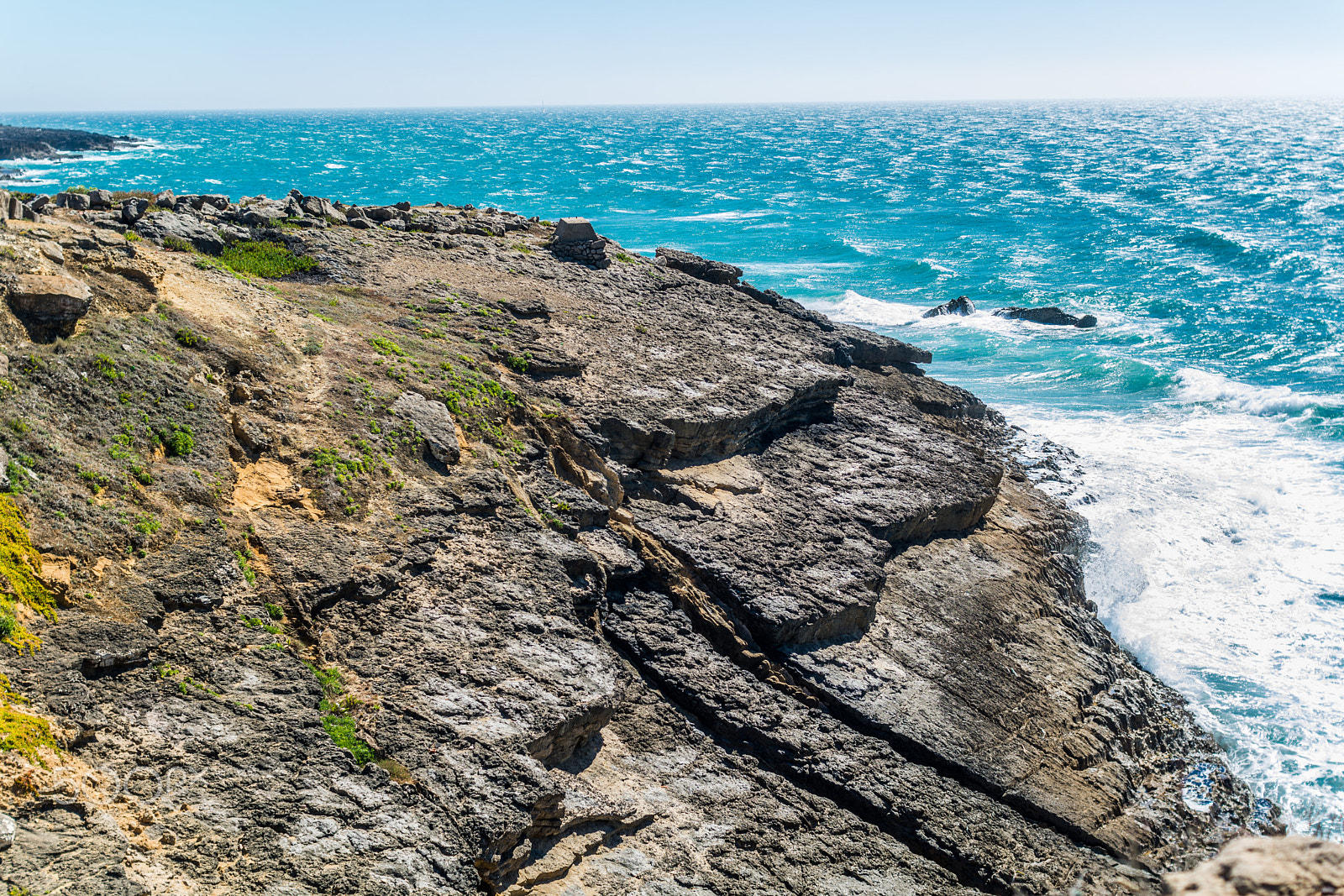 Nikon D7100 + Sigma 30mm F1.4 EX DC HSM sample photo. Beautiful coast of cascais photography