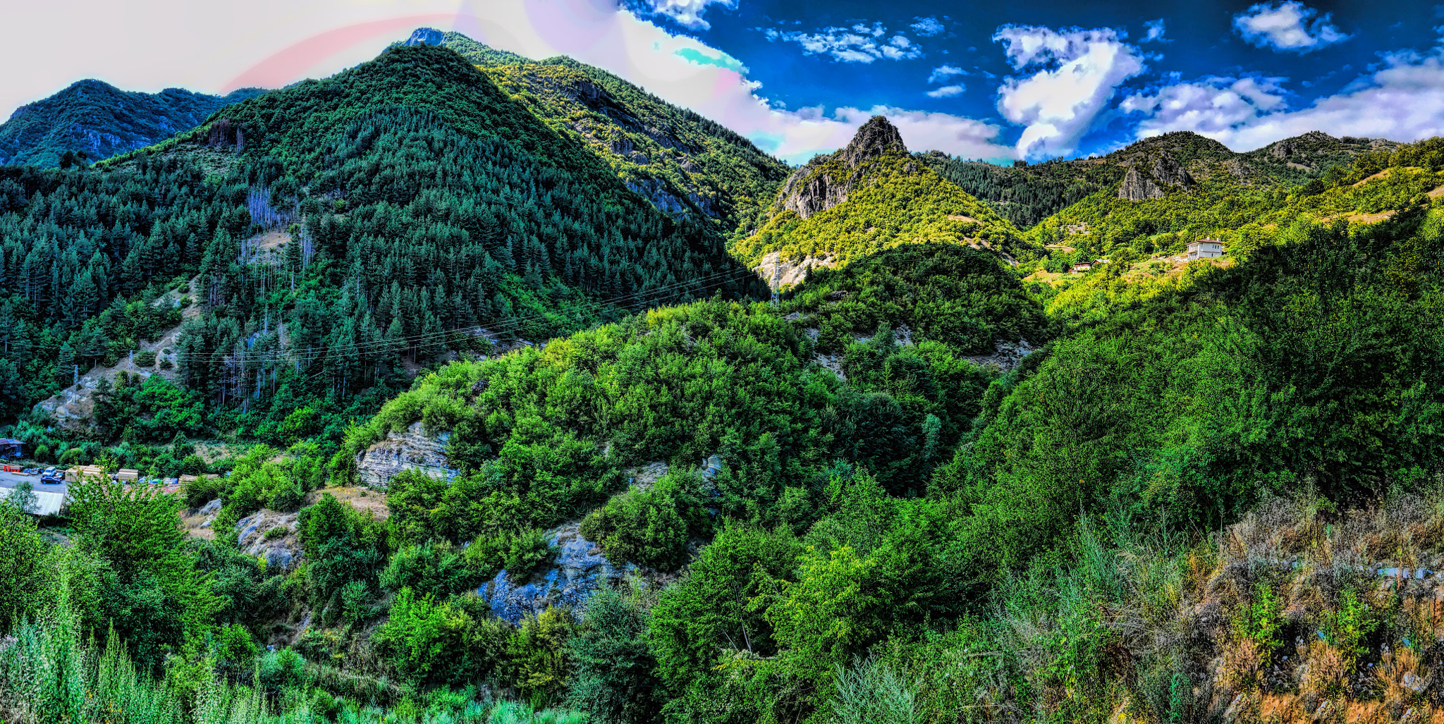 Panasonic Lumix DMC-GX7 sample photo. Smoljan hills photography