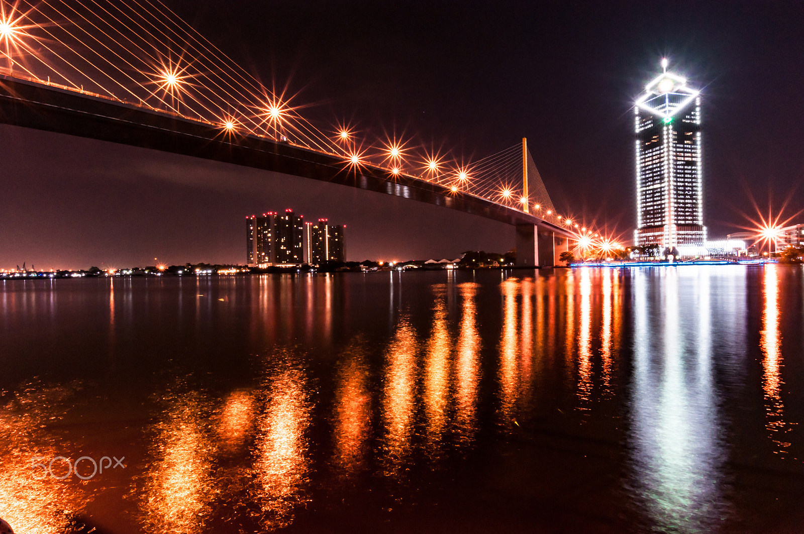 Nikon D90 + Sigma 10-20mm F3.5 EX DC HSM sample photo. Rama xi bridge bkk thailand. photography