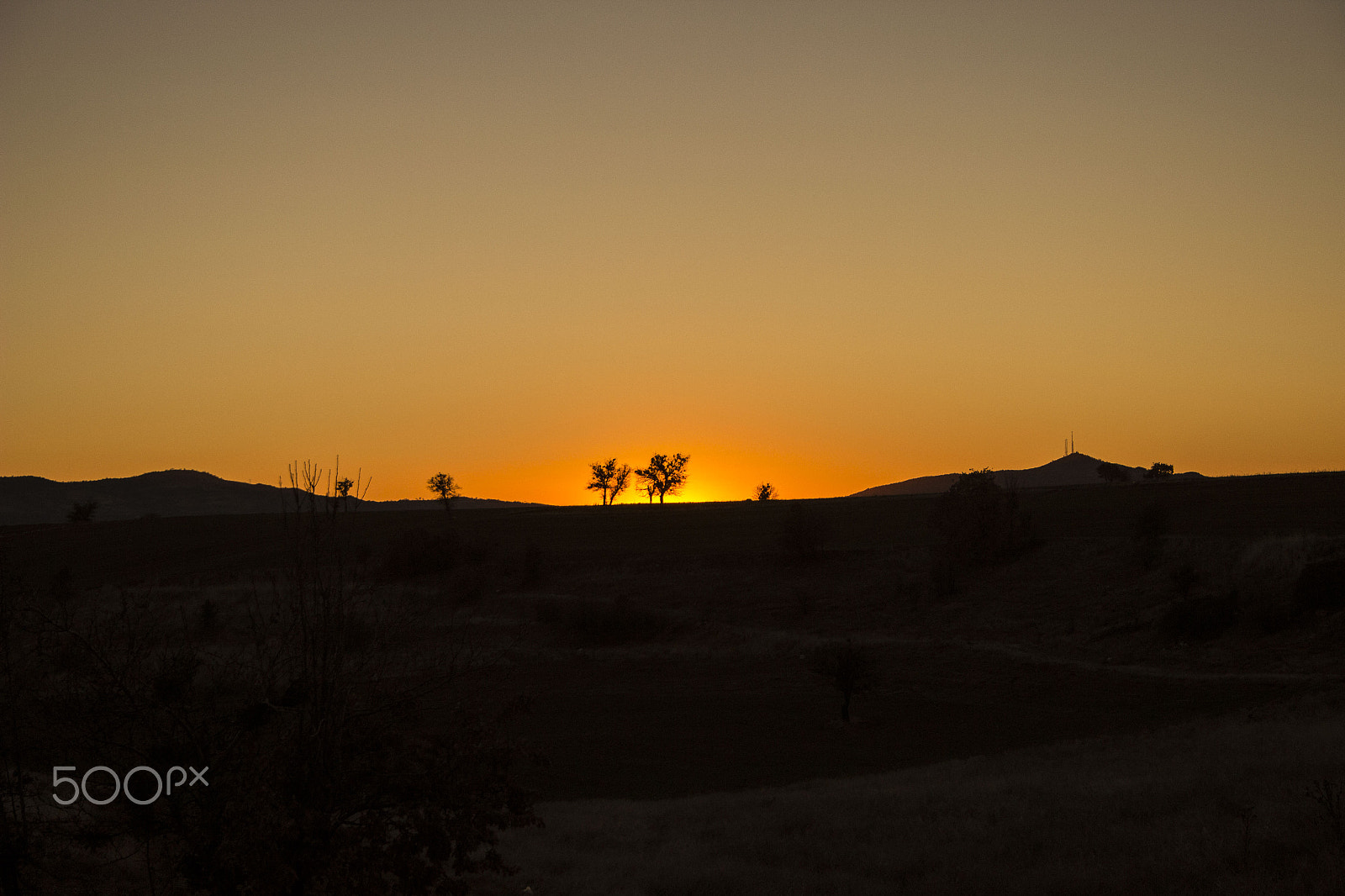 Canon EF-S 18-55mm F3.5-5.6 II sample photo. Sunset photography