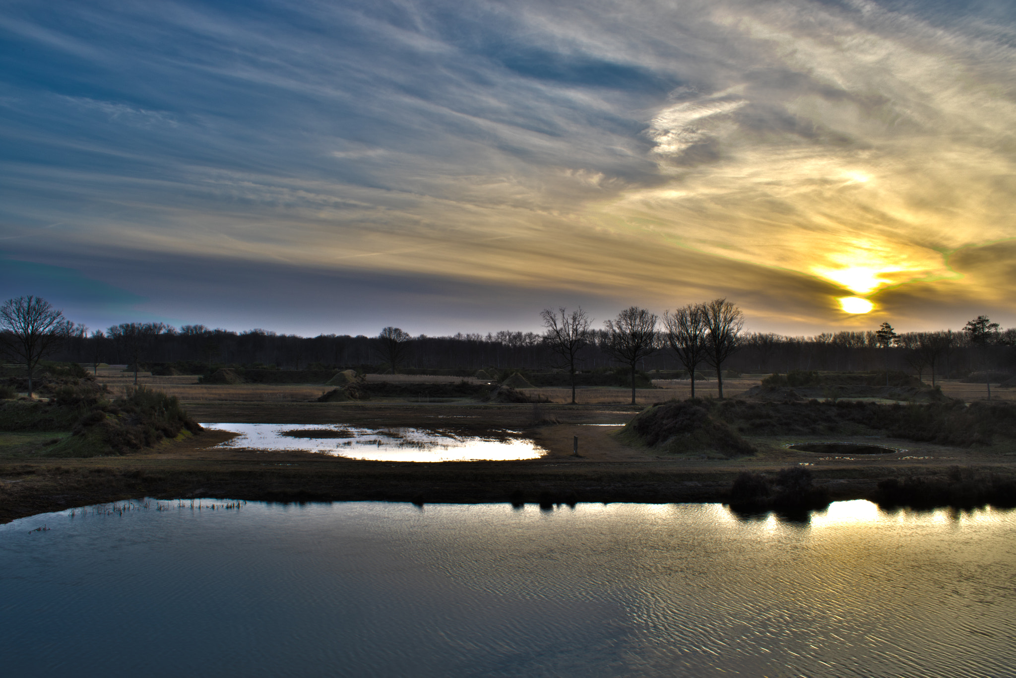 Canon EF-S 18-55mm F3.5-5.6 III sample photo. Sunset photography