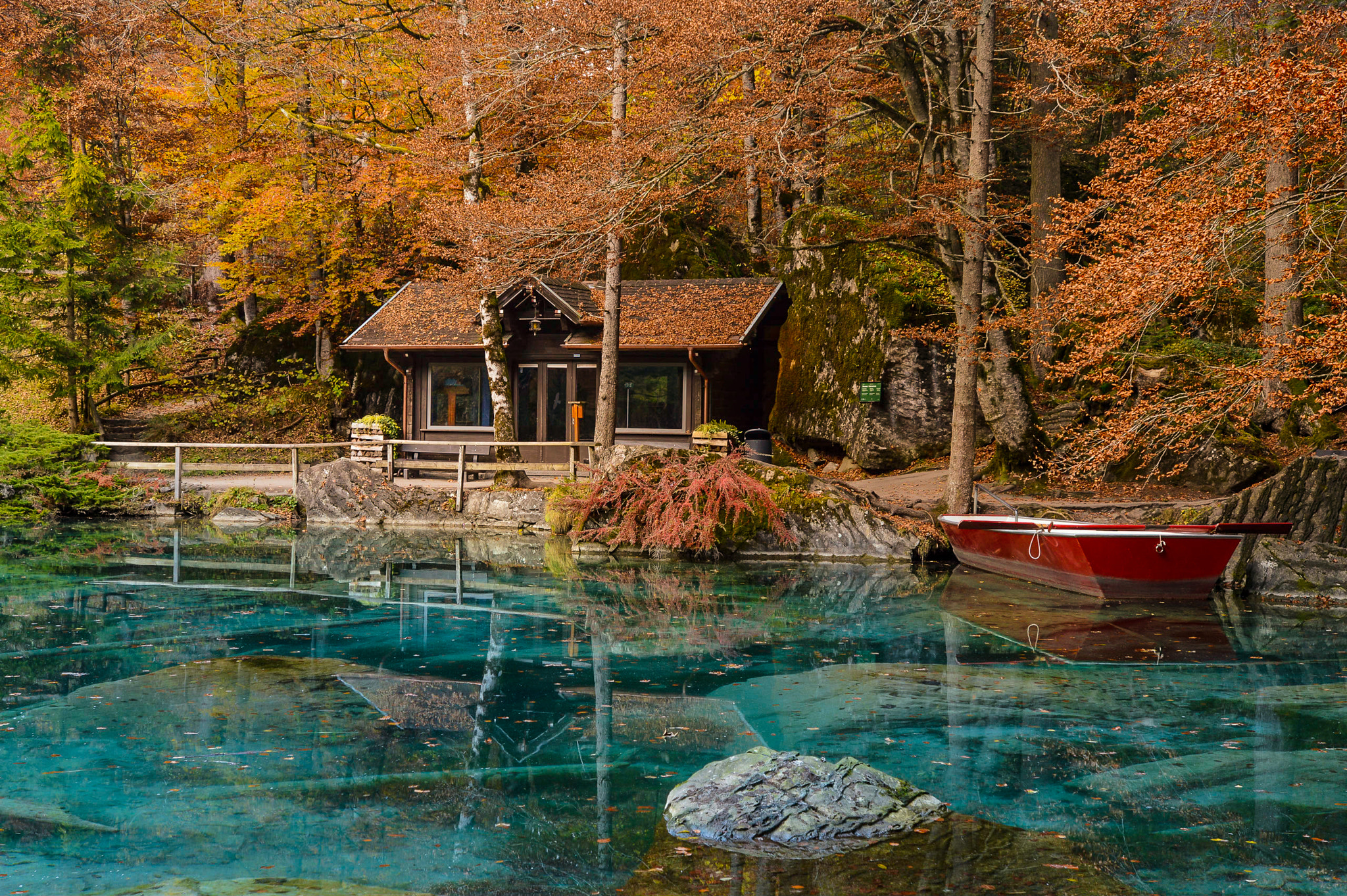 Nikon AF-S Nikkor 17-35mm F2.8D ED-IF sample photo. Blausee photography