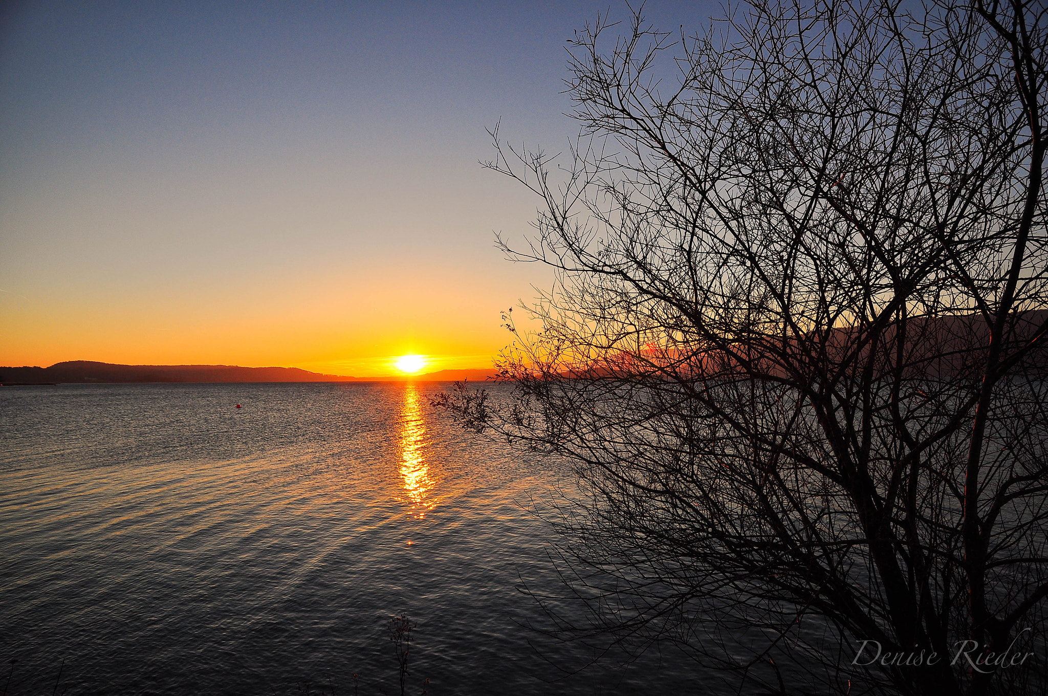 Nikon D5000 sample photo. Sunset photography