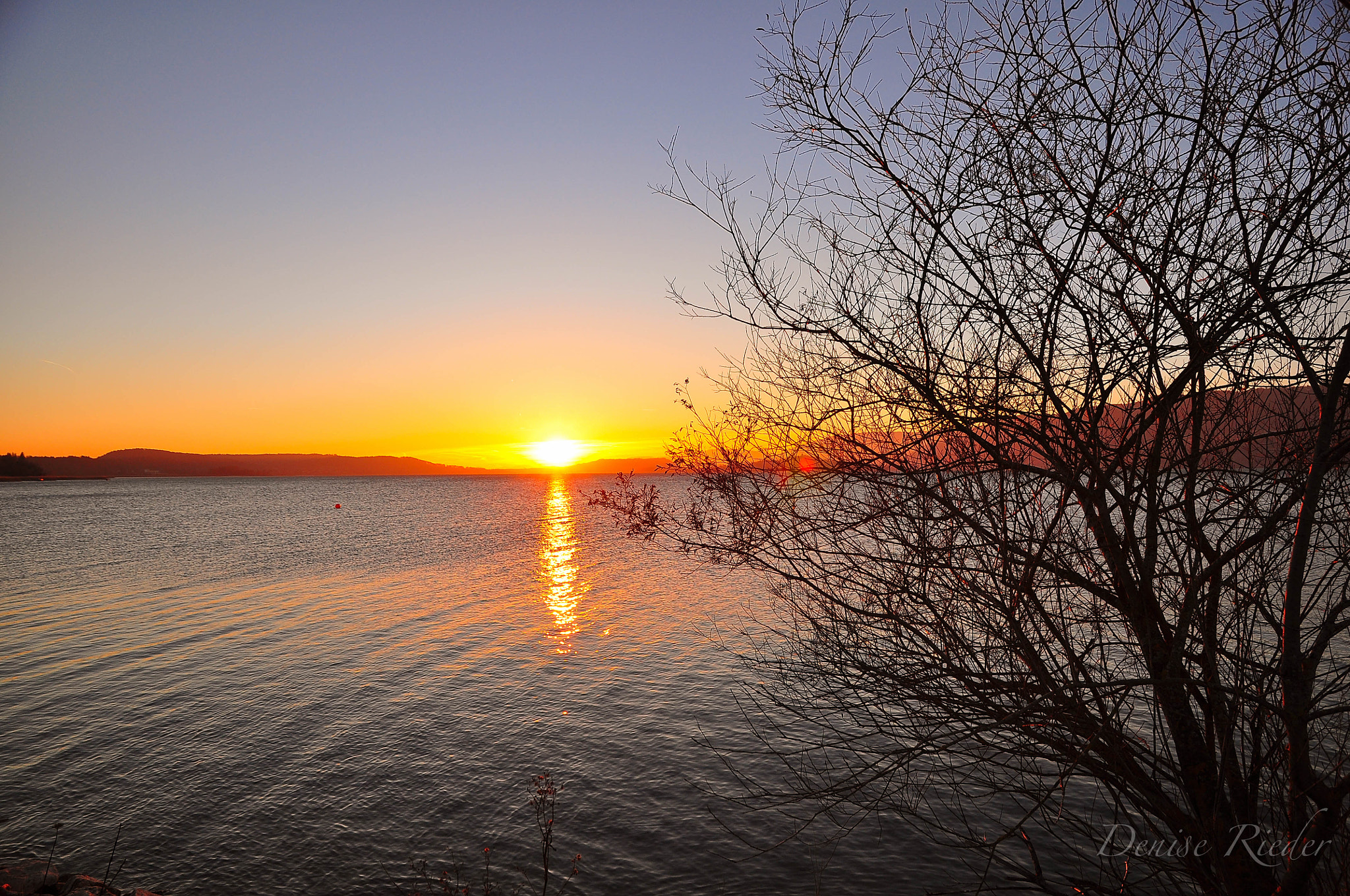Nikon D5000 sample photo. Sunset photography