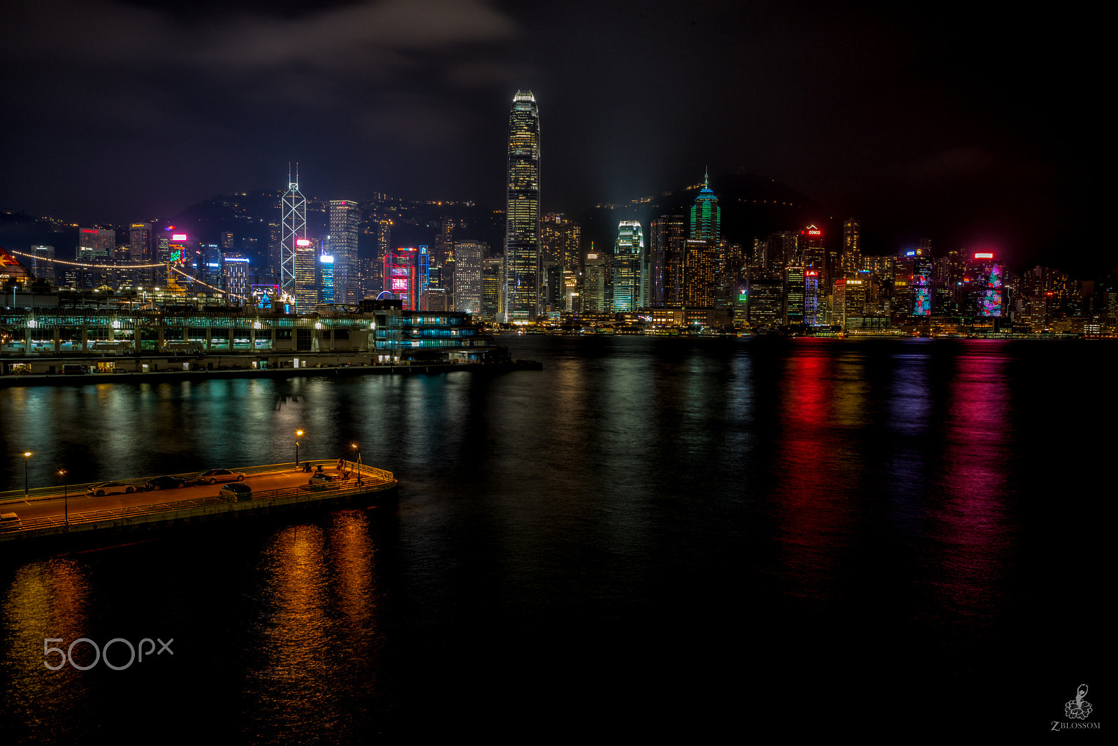 Leica M (Typ 240) + Leica Summaron-M 28mm F5.6 sample photo. View of hong kong island side from kowloon photography