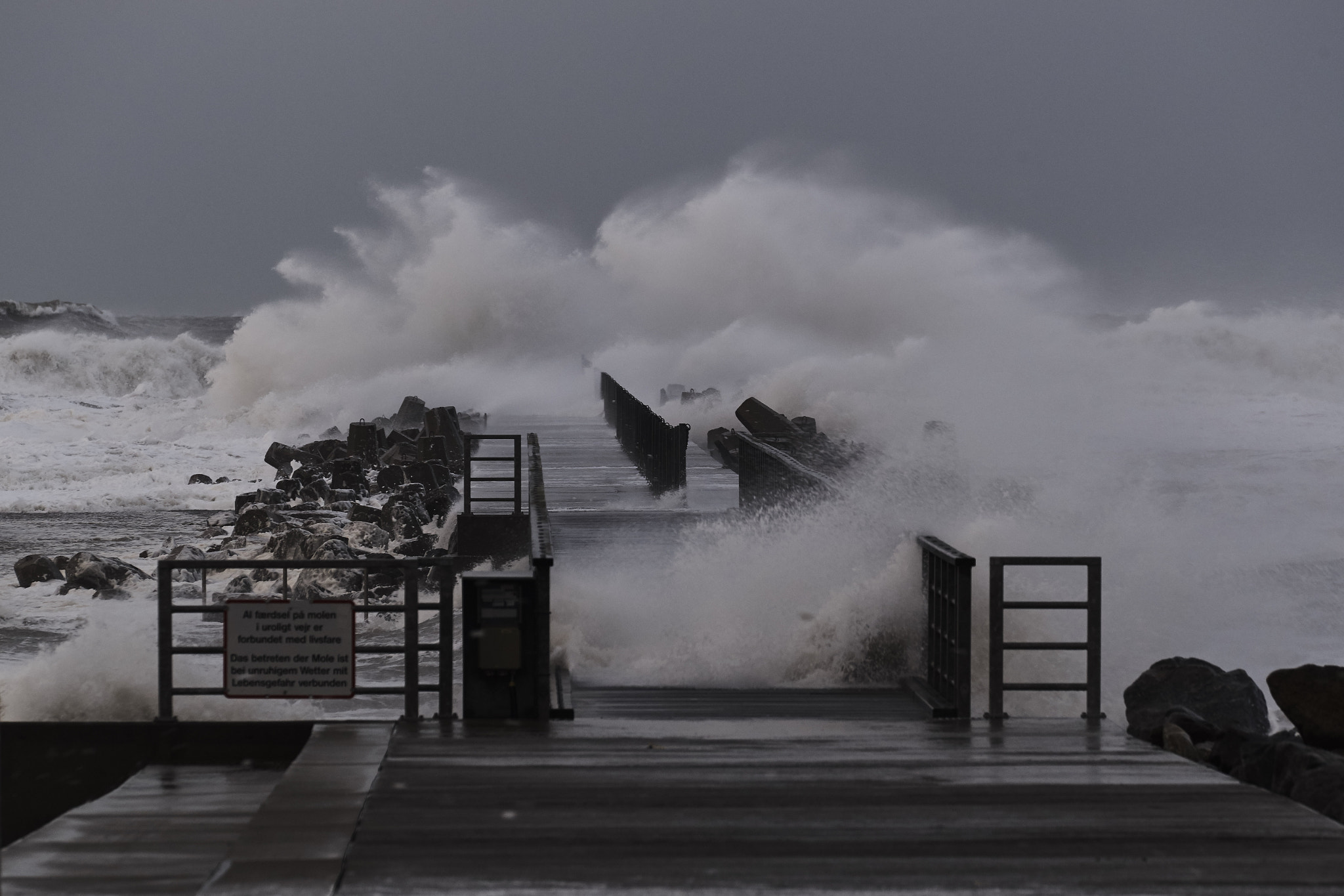 Sony 70-300mm F4.5-5.6 G SSM sample photo. Storm ind denmark photography