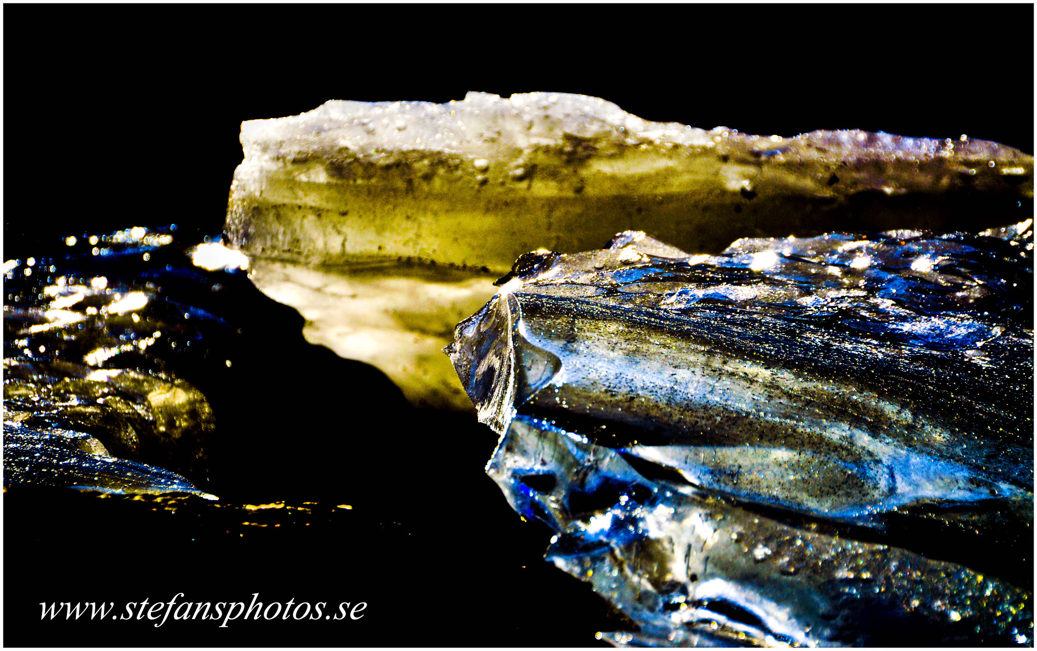 Nikon D5000 sample photo. Ice photography