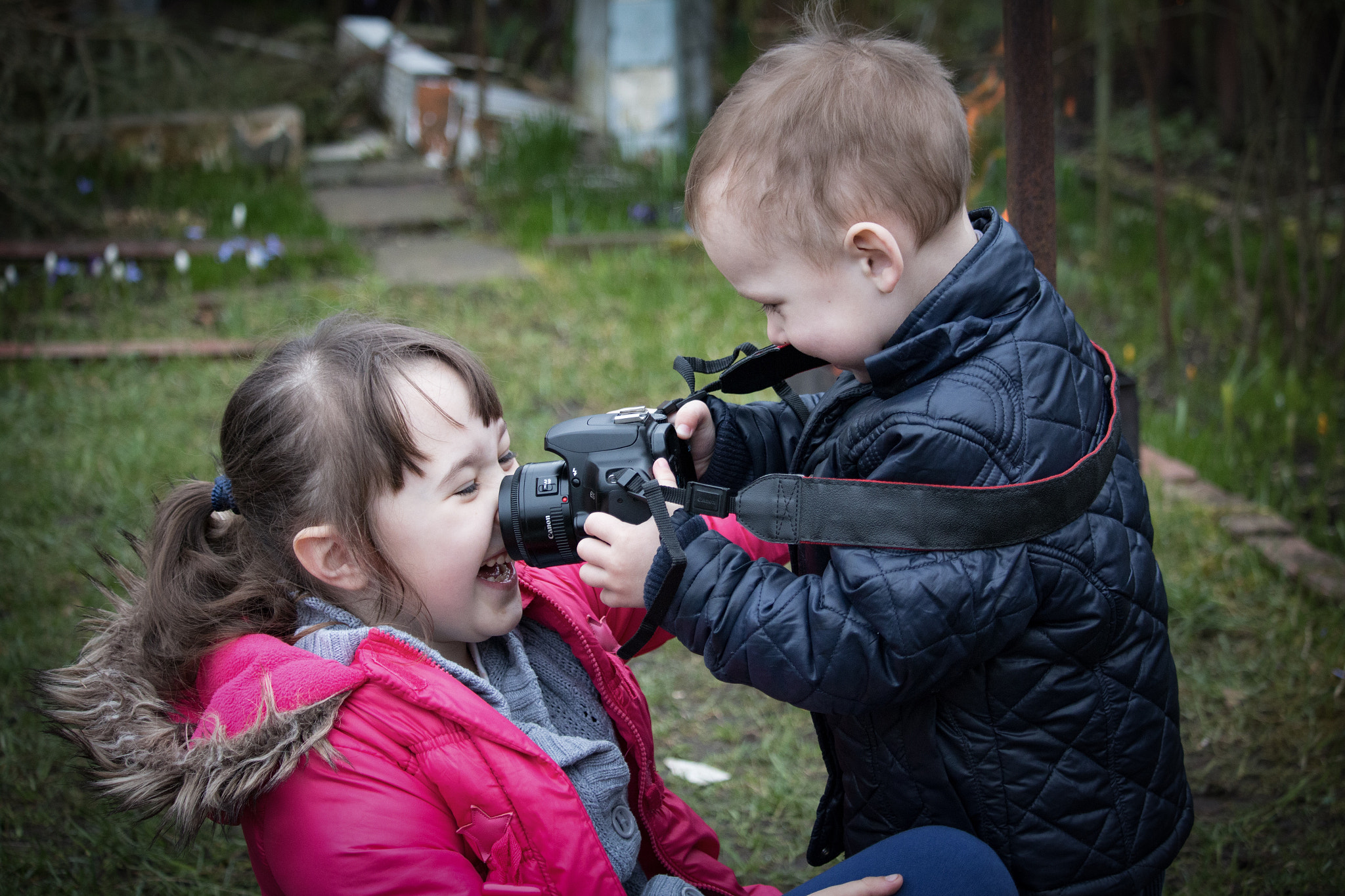 Canon EF-S 55-250mm F4-5.6 IS STM sample photo. Young photographer photography