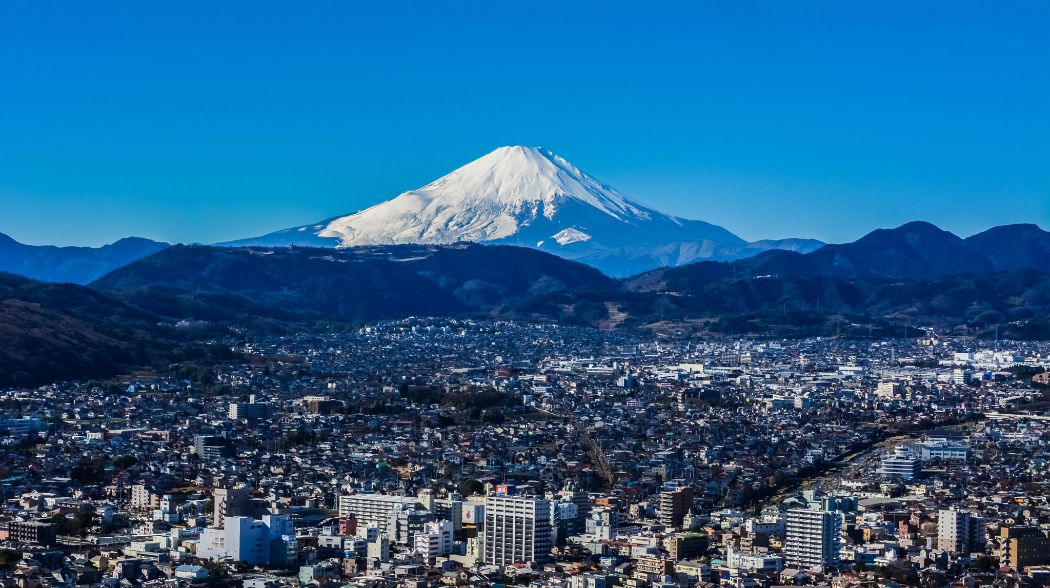 Nikon D5200 + Sigma 50-500mm F4.5-6.3 DG OS HSM sample photo. 富士山(権現山の展望台) photography