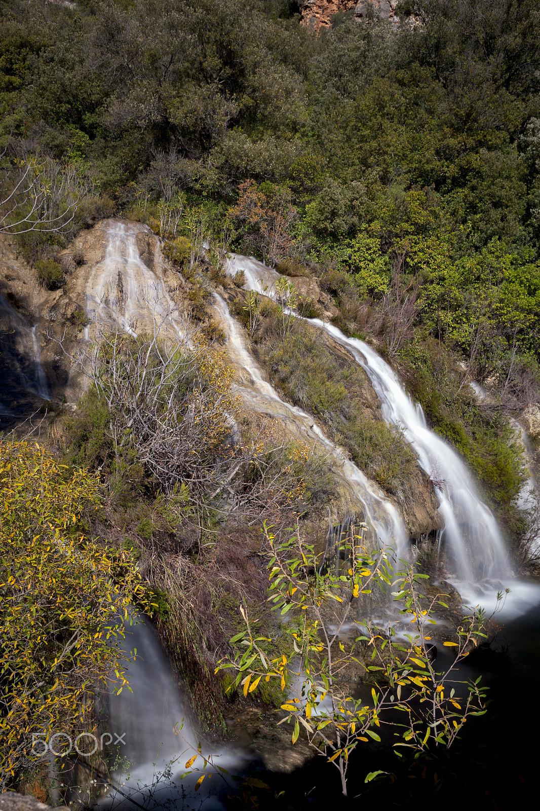 Canon EOS-1Ds Mark III + EF28-70mm f/2.8L USM sample photo. Cascate di lequarci photography