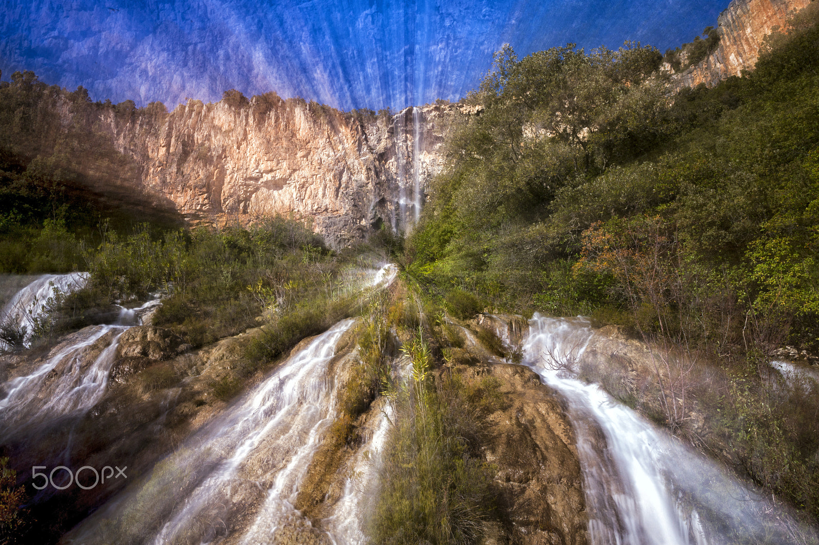 EF28-70mm f/2.8L USM sample photo. Cascate di lequarci photography