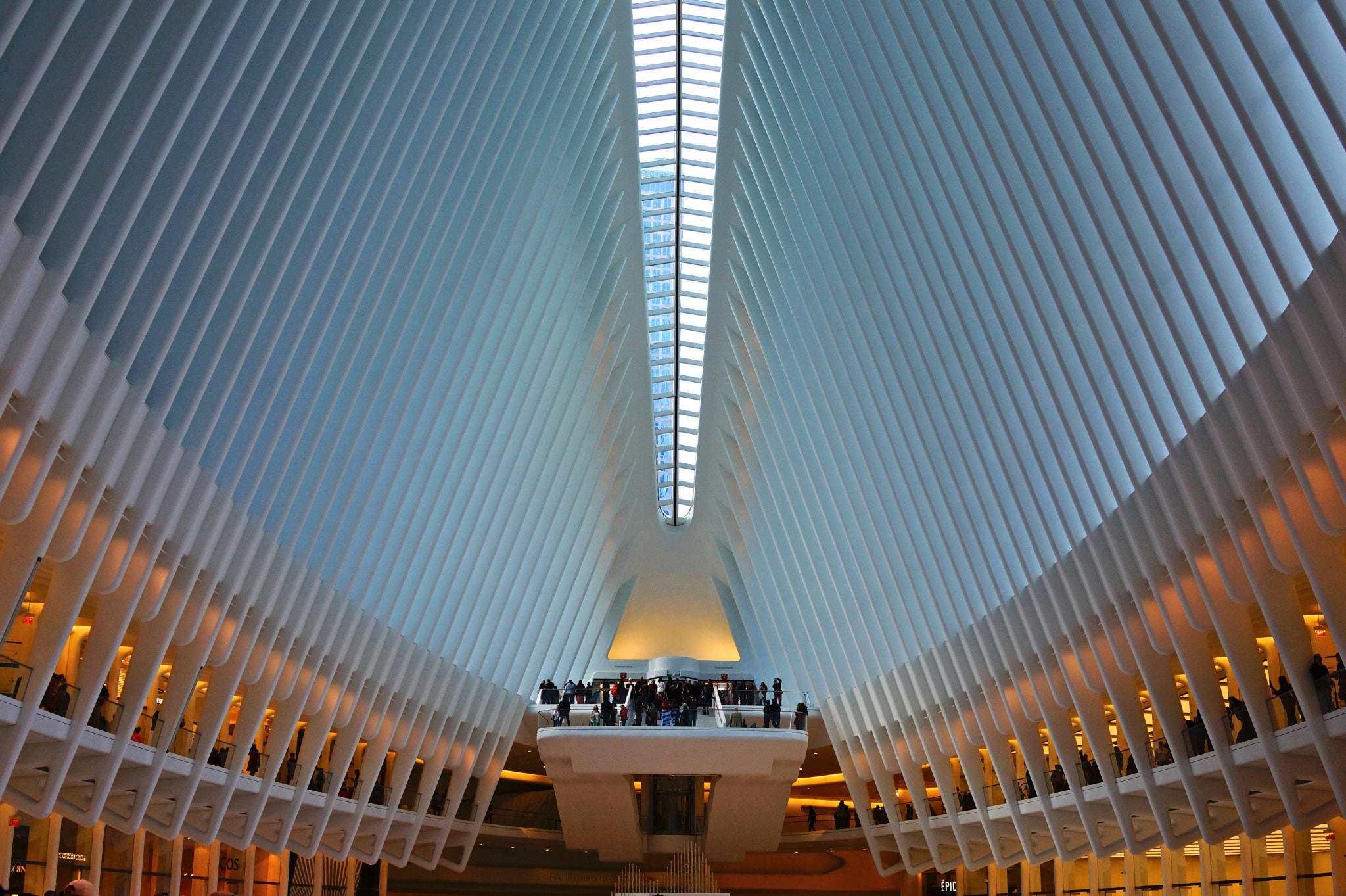 Sony Alpha NEX-7 + Sony FE 24-240mm F3.5-6.3 OSS sample photo. Oculus / world trade center photography