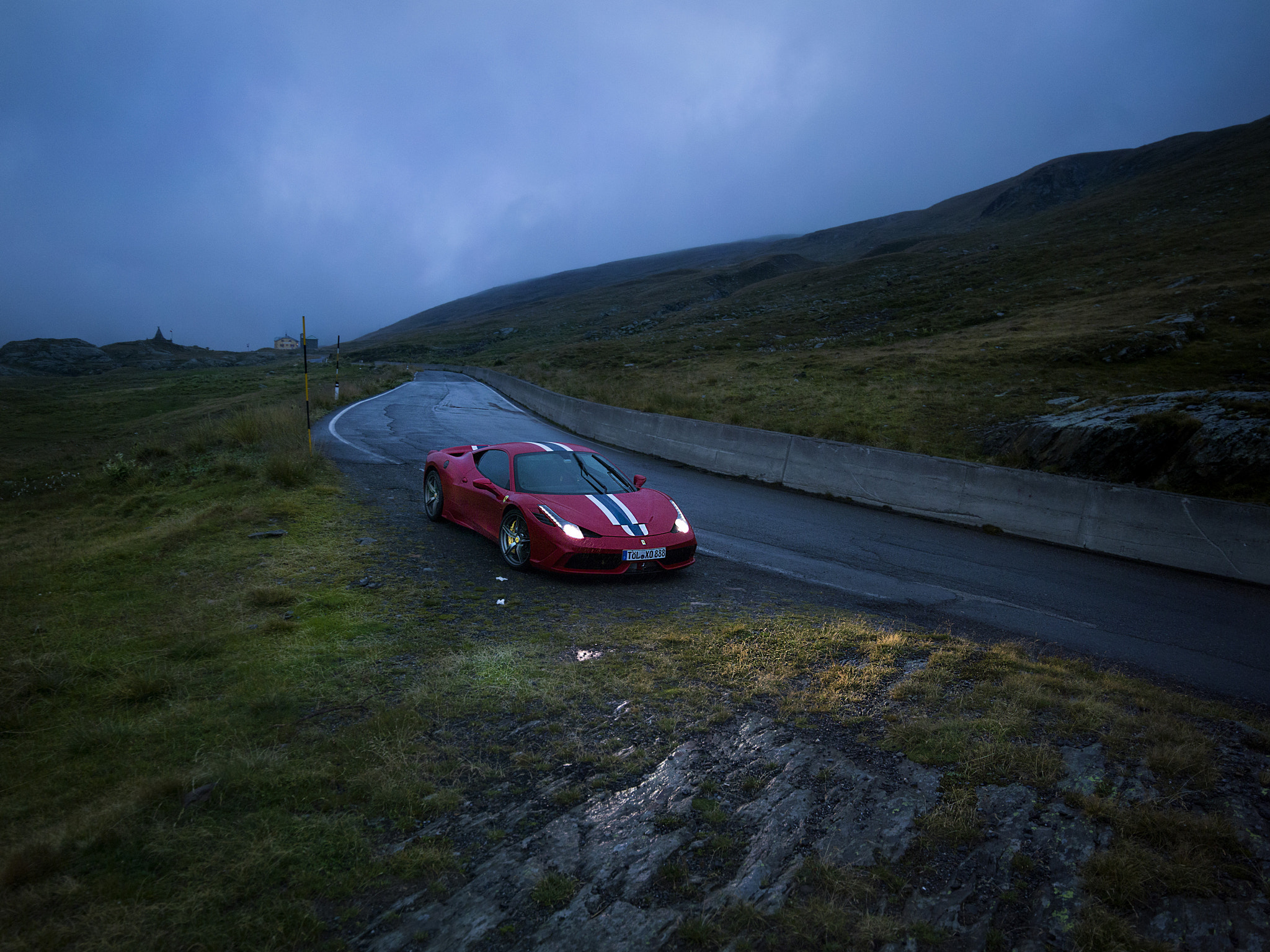 HCD 28 sample photo. Alps. ferrari. italia. photography