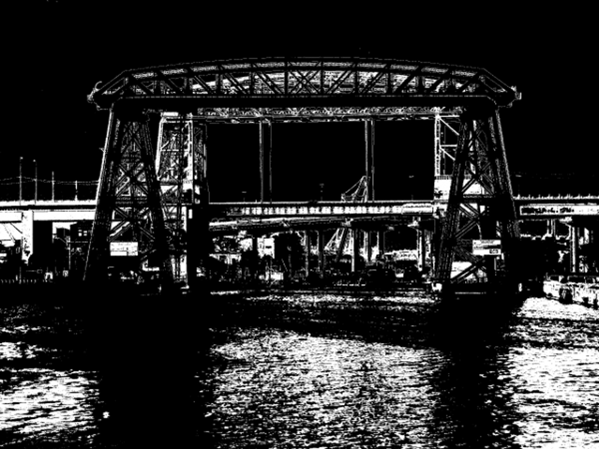 Olympus FE115,X715 sample photo. The old bridge of la boca photography