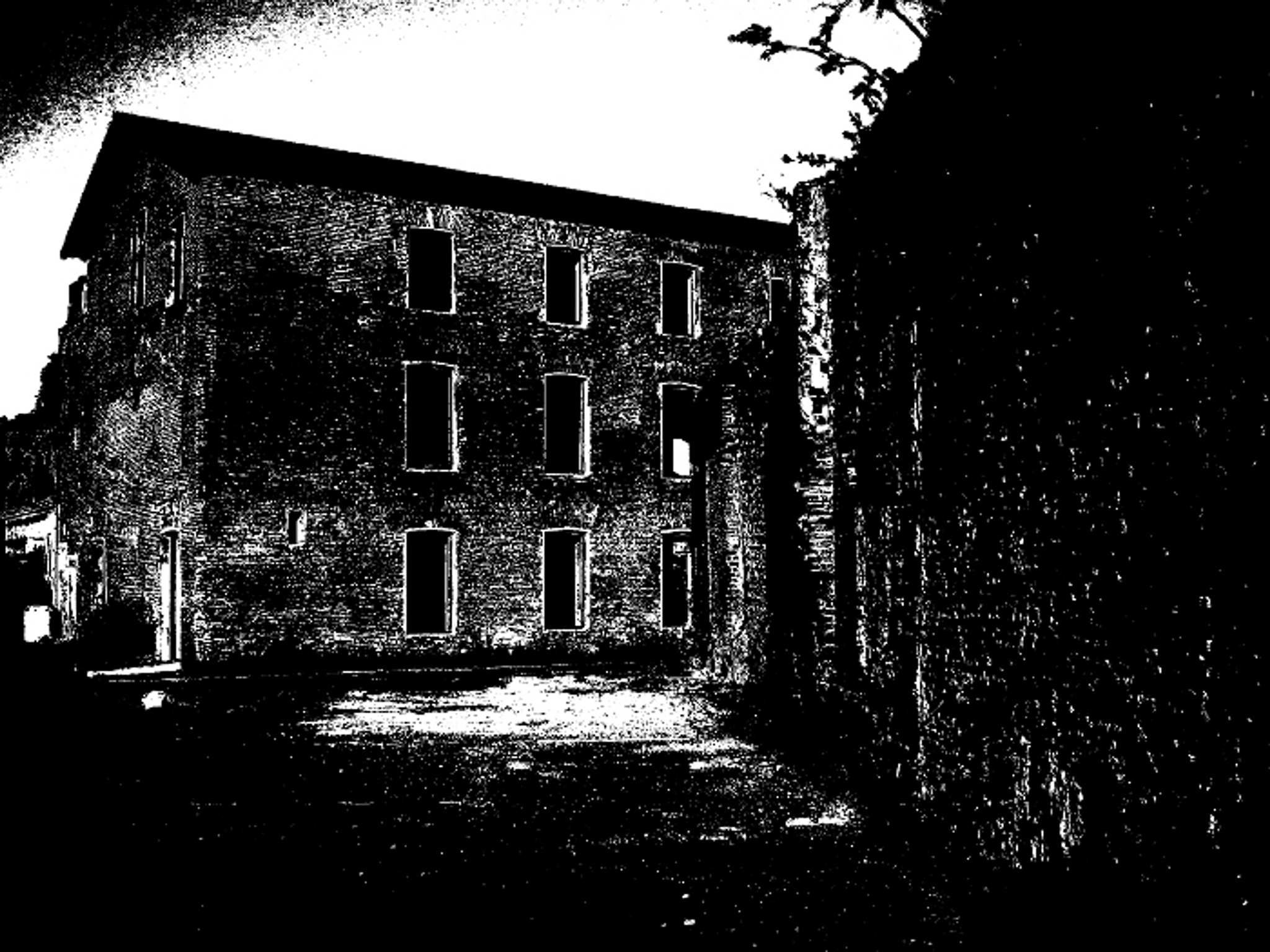 Olympus FE115,X715 sample photo. The mysterious hous photography