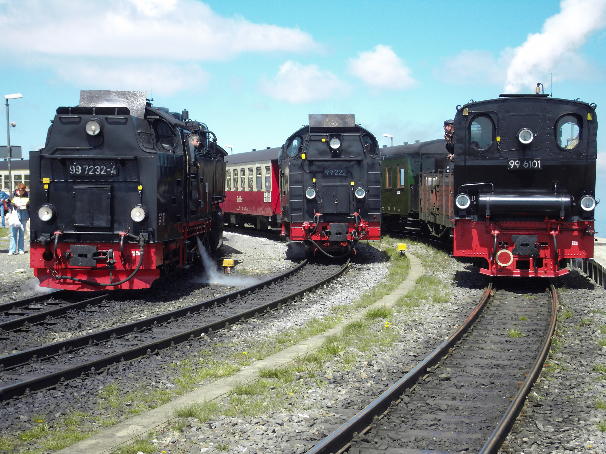Samsung NV24HD, VLUU NV24HD, LANDIAO NV106HD sample photo. The trains of the brockenbahn, germany photography