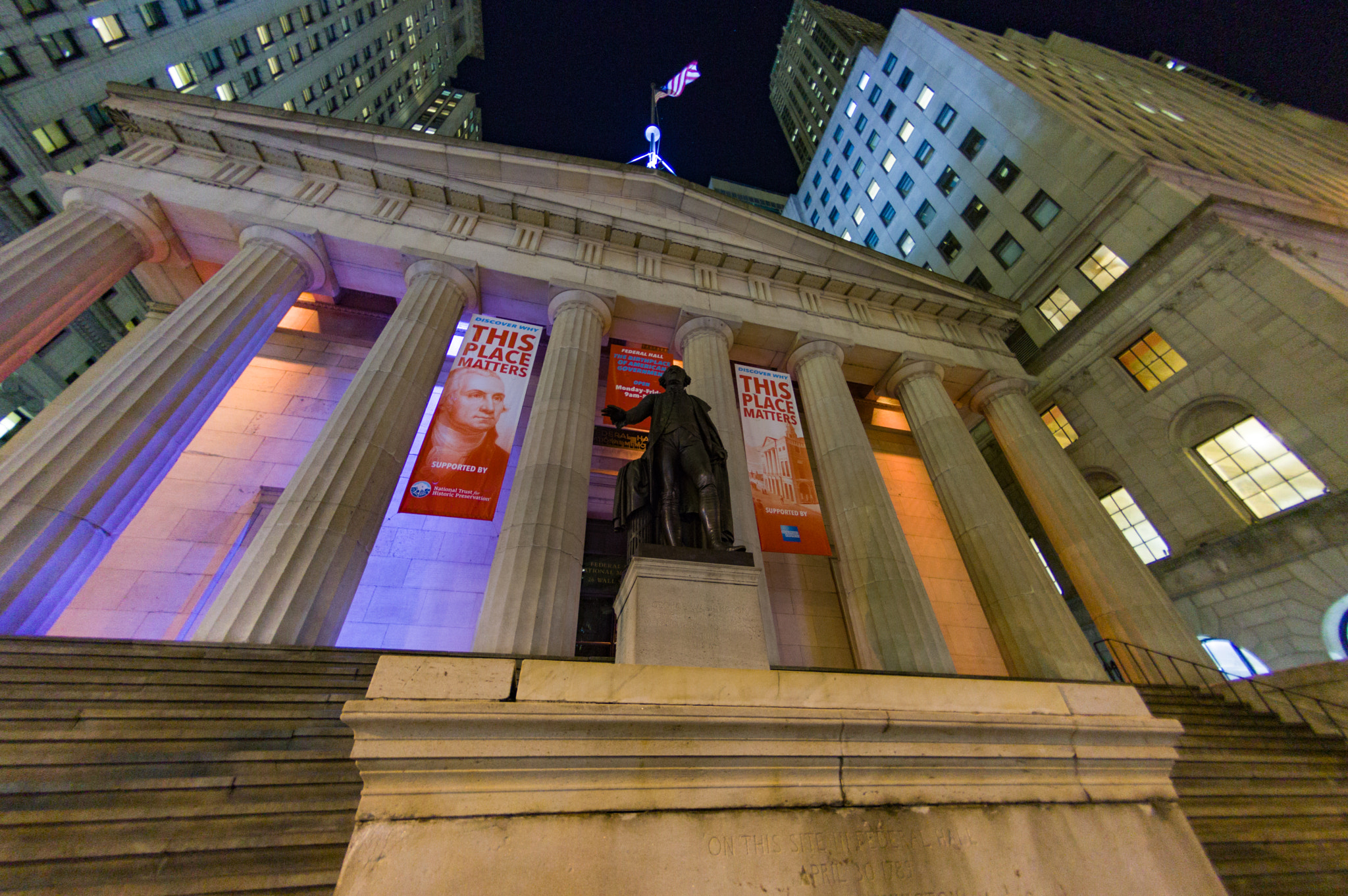 Pentax K-3 II sample photo. Wall street night photography