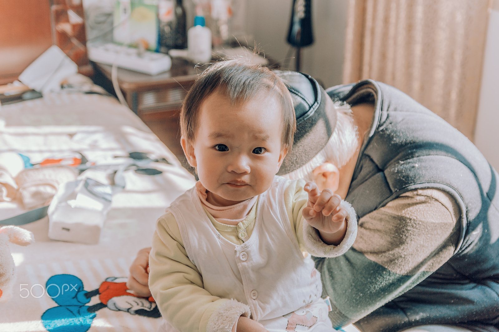 Nikon D3200 sample photo. Niece and grandma in the afternoon photography