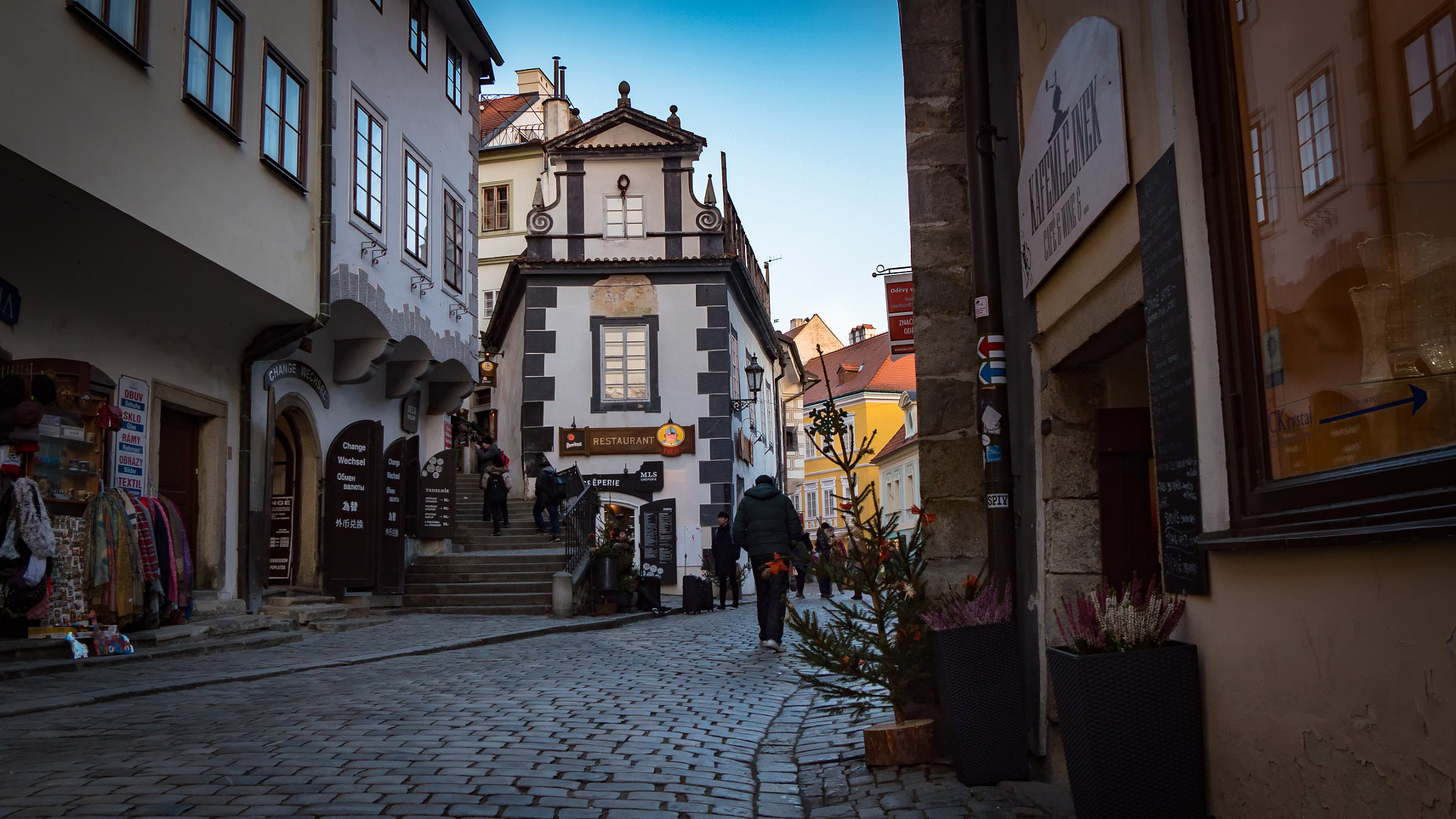 Panasonic Lumix DMC-GH4 sample photo. Krumlov and his old street. photography