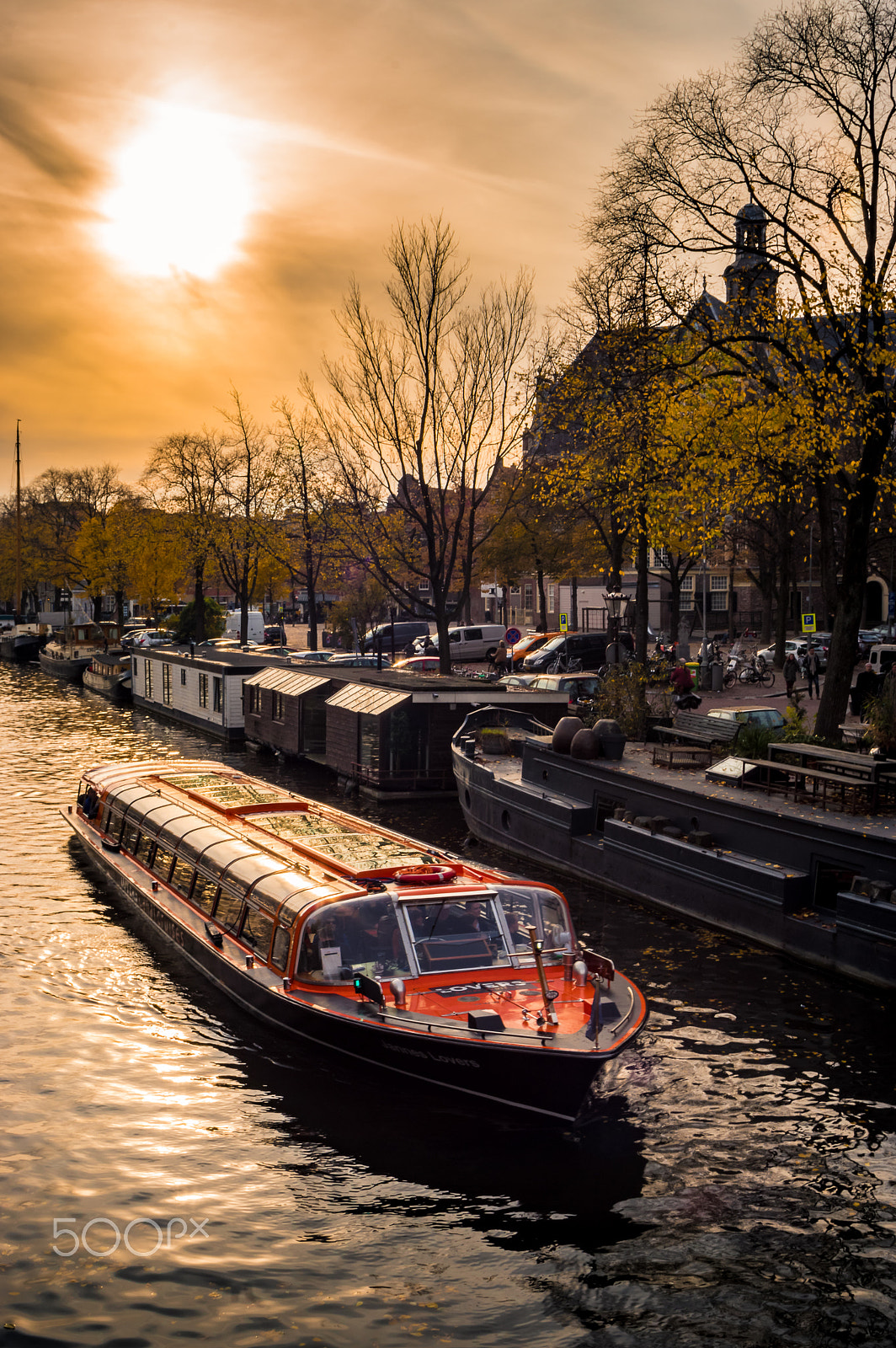 Pentax K-3 sample photo. Amsterdam canal tour photography