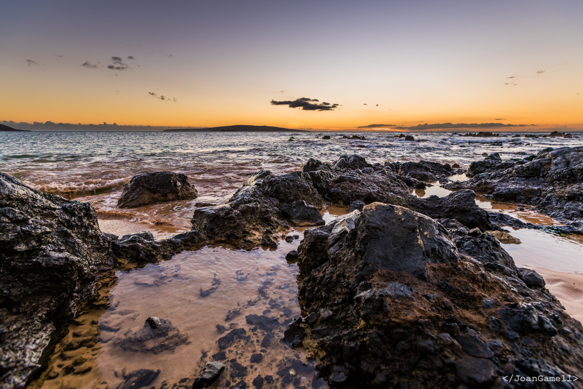 Sony a7R II + Canon EF 16-35mm F2.8L II USM sample photo. Yet another maui sunset shot photography