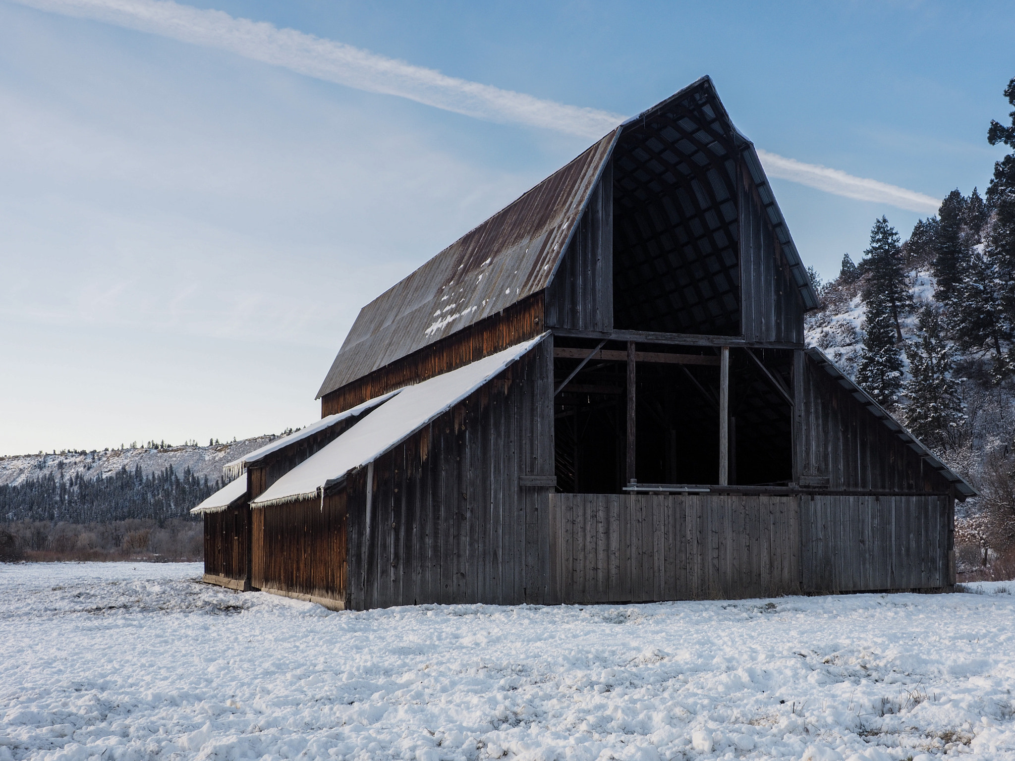 Olympus OM-D E-M10 sample photo. Rural colorado barn photography