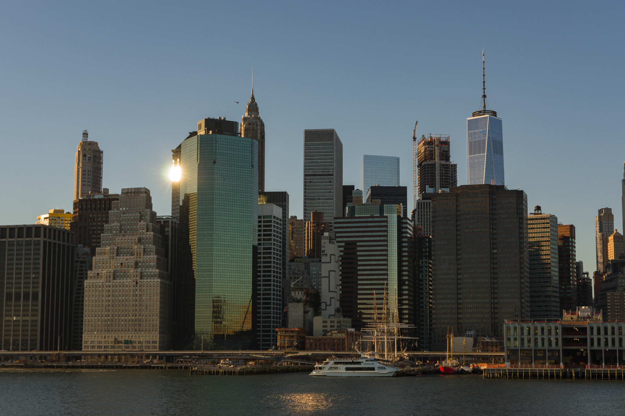 Pentax K-3 II sample photo. Wall street from brooklyn photography